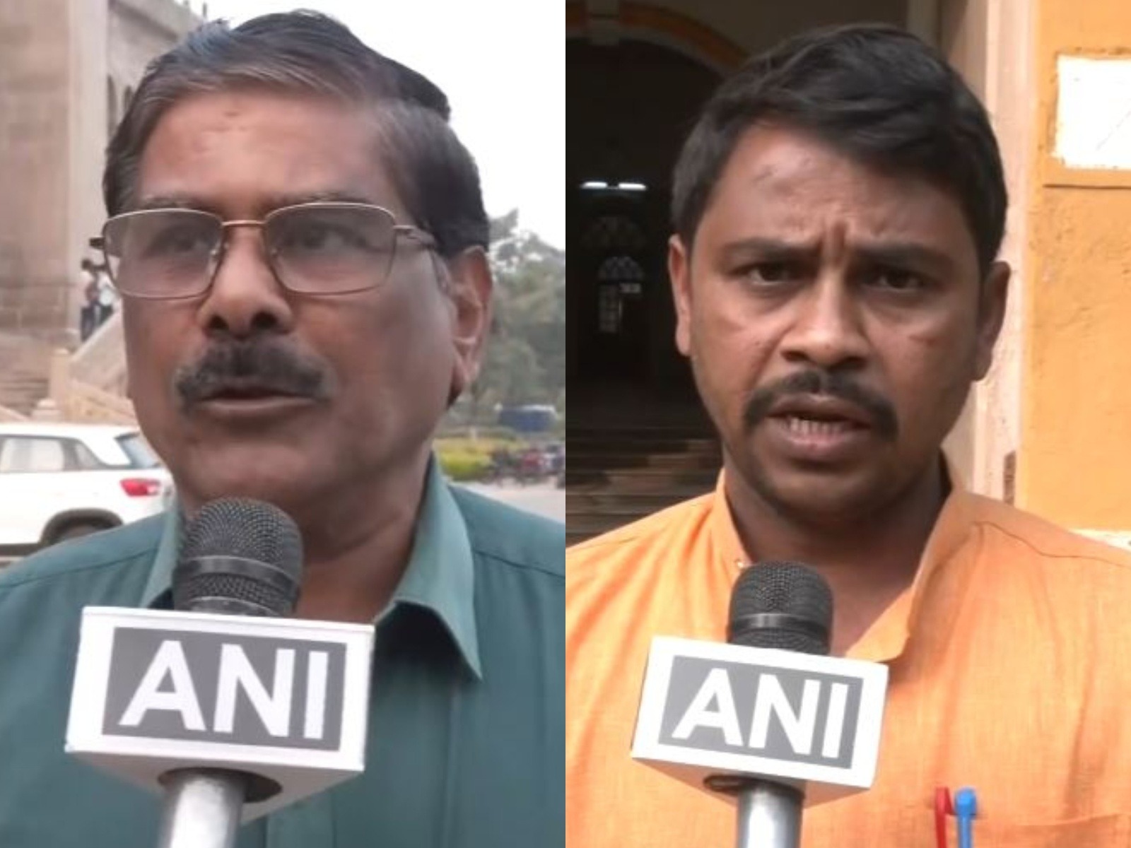 Professor M Ramulu (L) and Professor Satish Raikindi (R) (Photo/ANI)