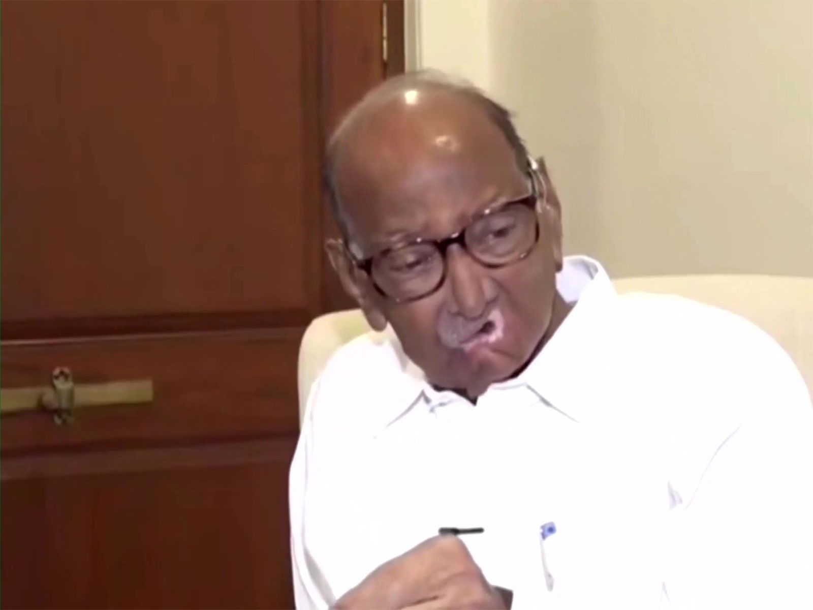 NCP (SCP) chief Sharad Pawar (Photo/ANI)