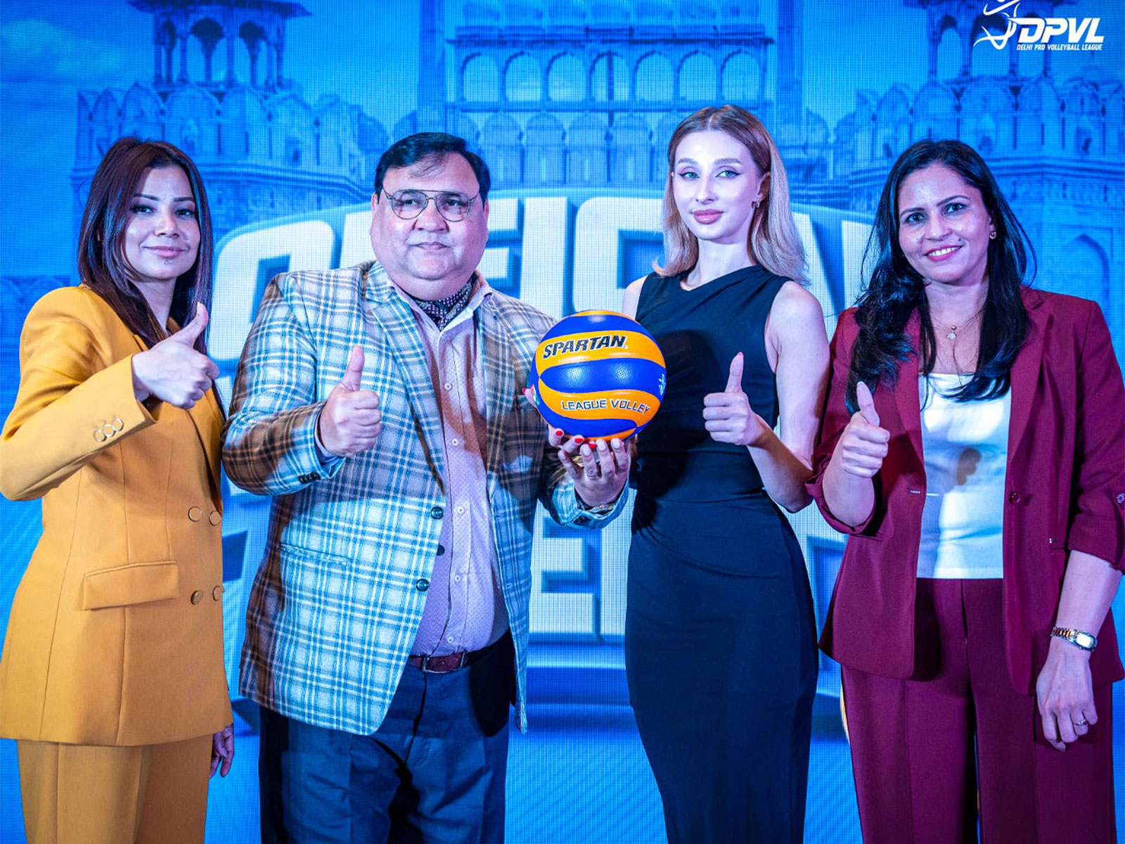 Launch of Delhi Pro Volleyball League (Photo: DPVL)