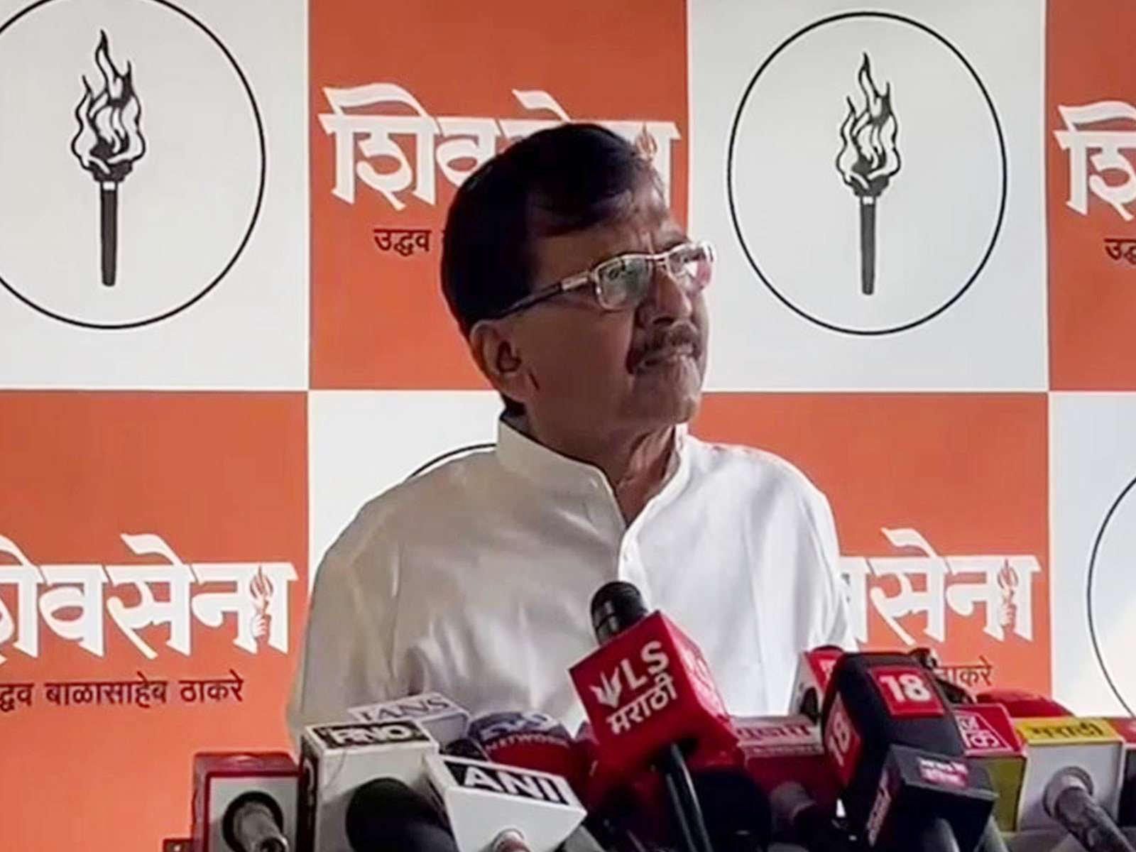 Shiv Sena (UBT) MP Sanjay Raut (Photo/ANI)