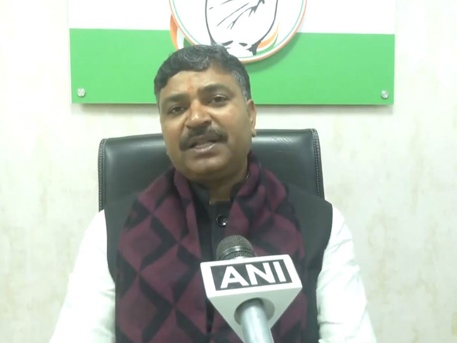 Rajasthan Legislative Assembly LoP & Congress Leader Tika Ram Jully (Photo/ANI)