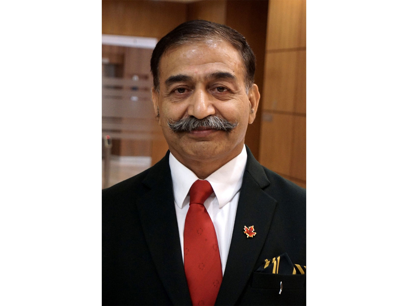 Lt Gen AK Bhatt (retd), Director General, Indian Space Association (Photo/ANI))
