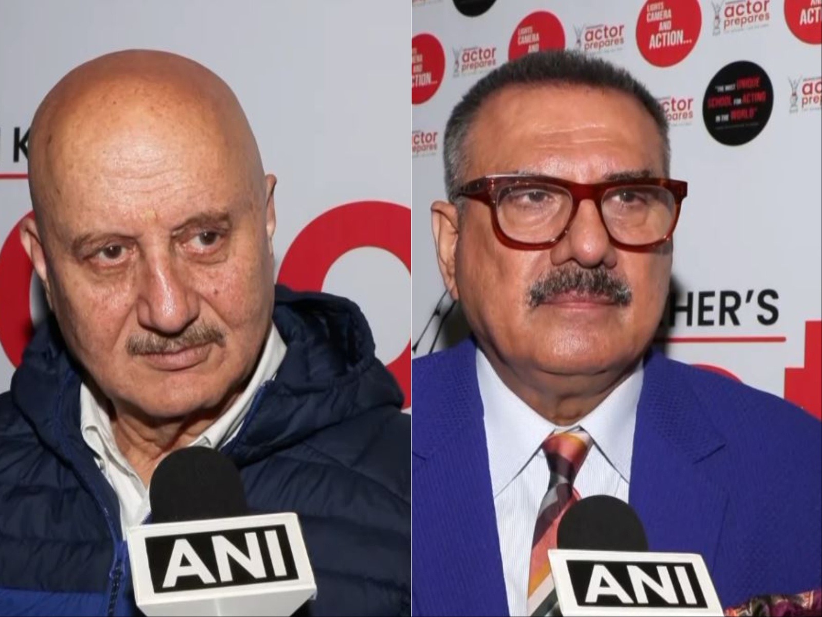 Anupam Kher and Boman Irani (Photo/ANI)