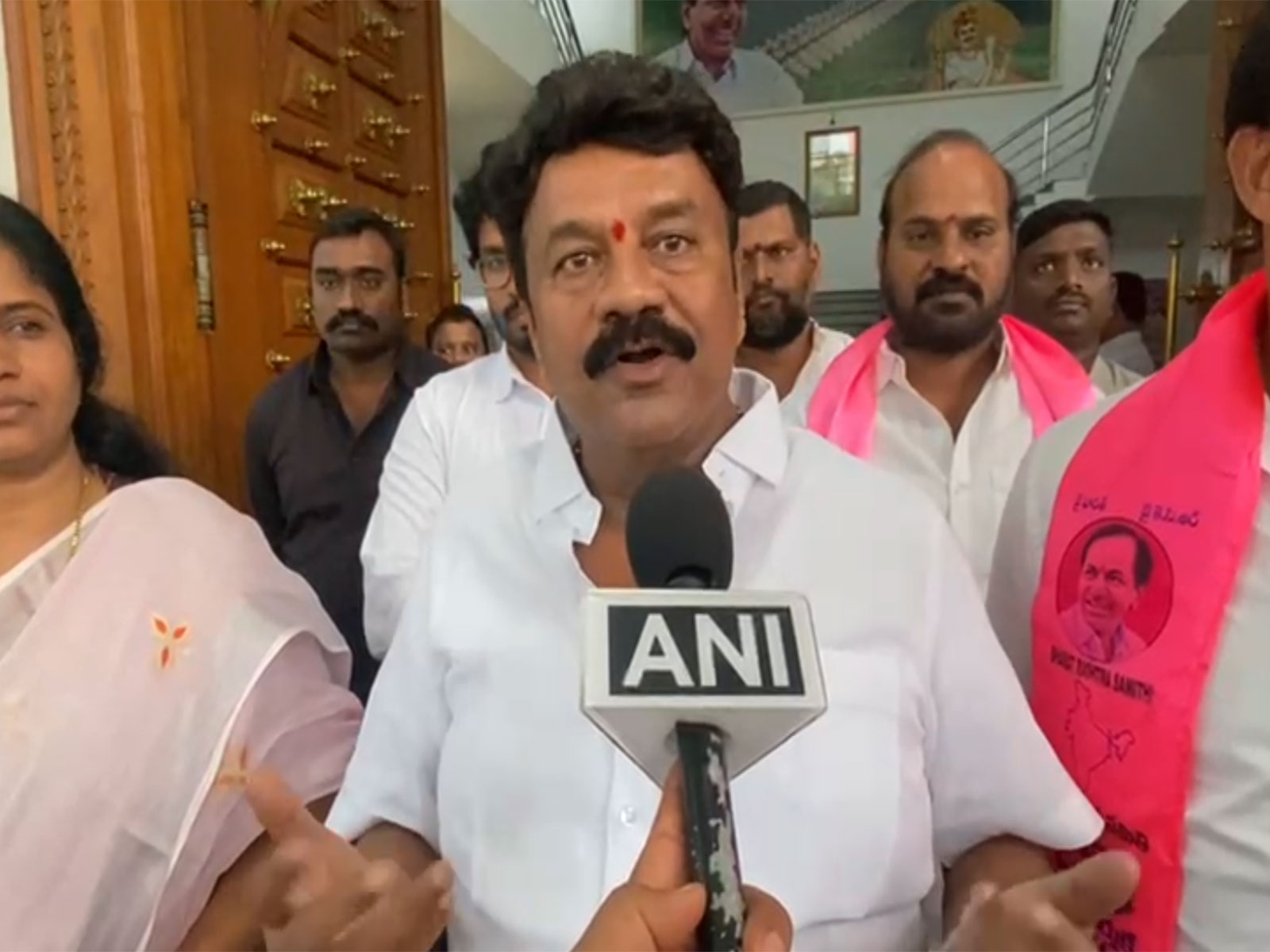 BRS MLA Talasani Srinivas Yadav. (Photo/ANI)