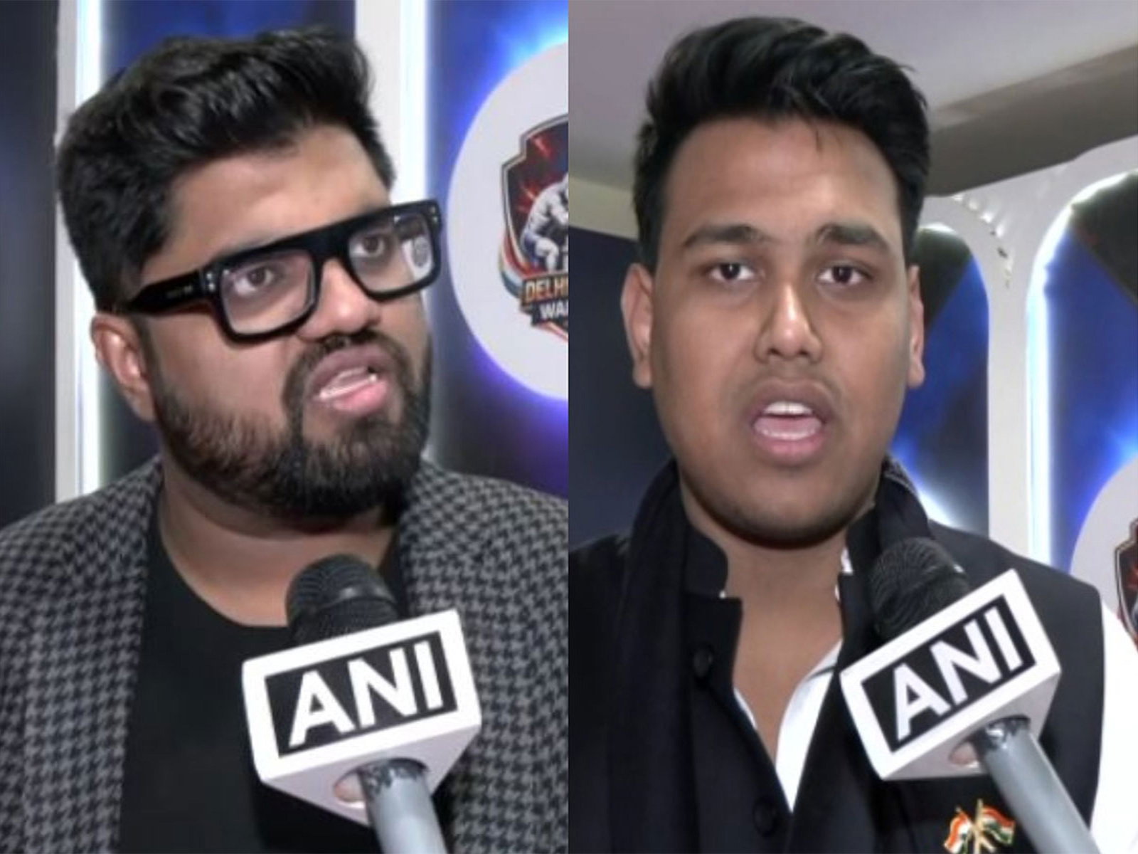 PWL CEO Akhil Gupta (left) and Chairman Dayaan Farooqi. (Photo: ANI)