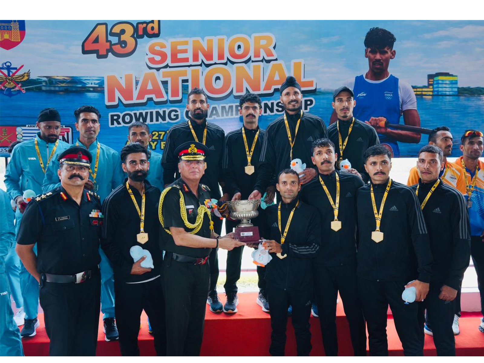 43rd Senior National Rowing Championship 2026 in Pune (Photo/ANI)