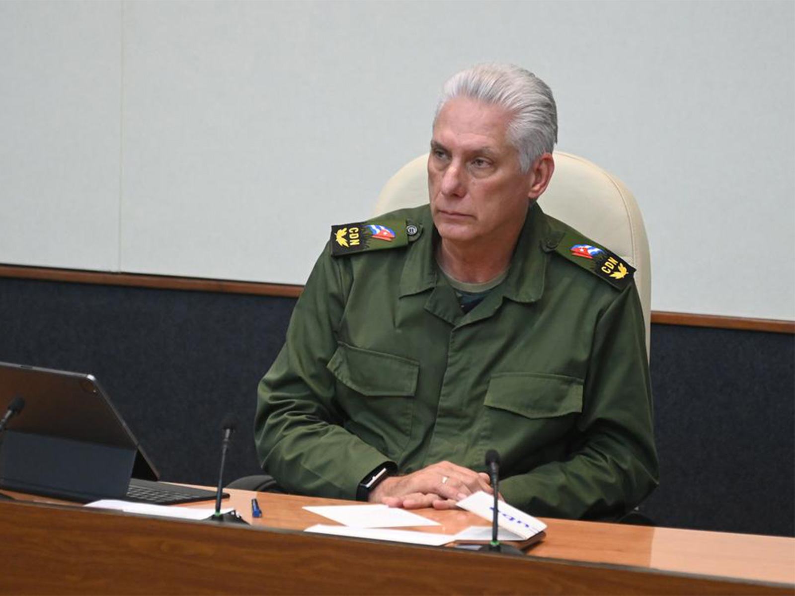Cuban President Miguel Diaz-Canel Bermudez (Photo/X@DiazCanelB)