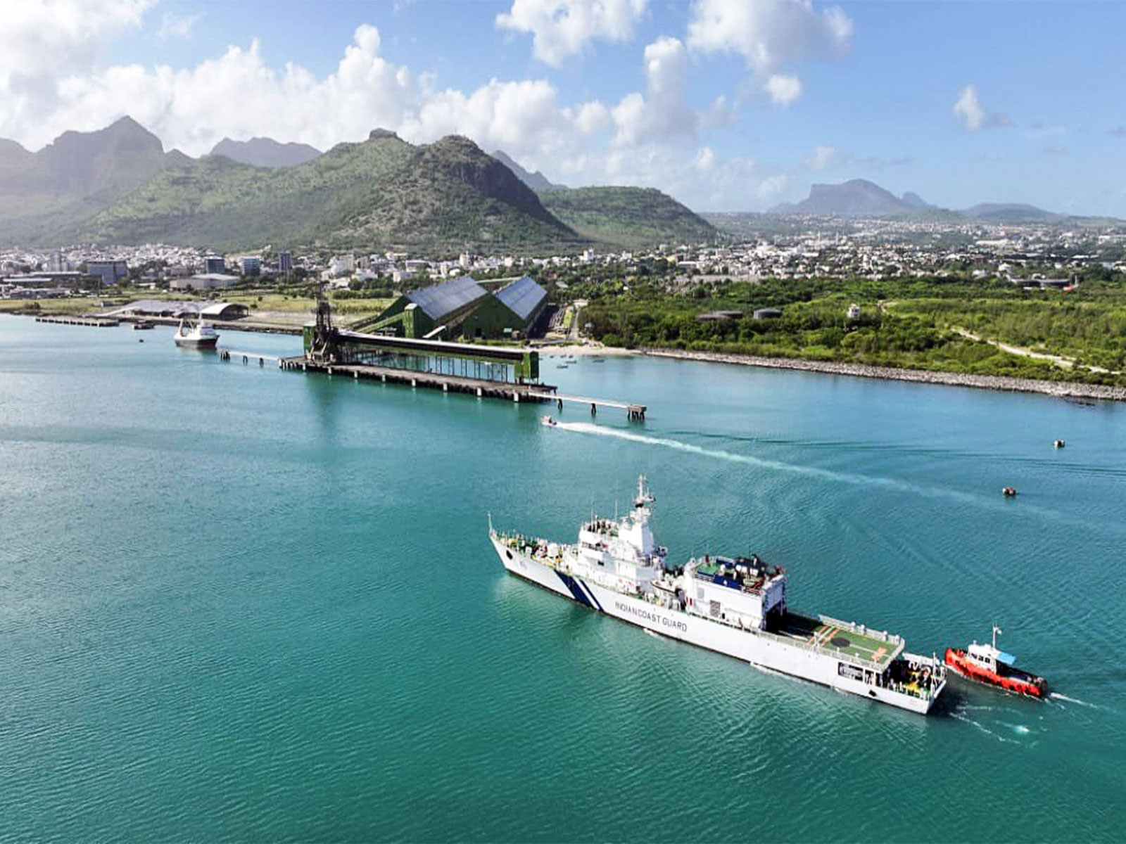 Indian Coast Guard Ship Sankalp, an Offshore Patrol Vessel (OPV) (Photo/ANI)