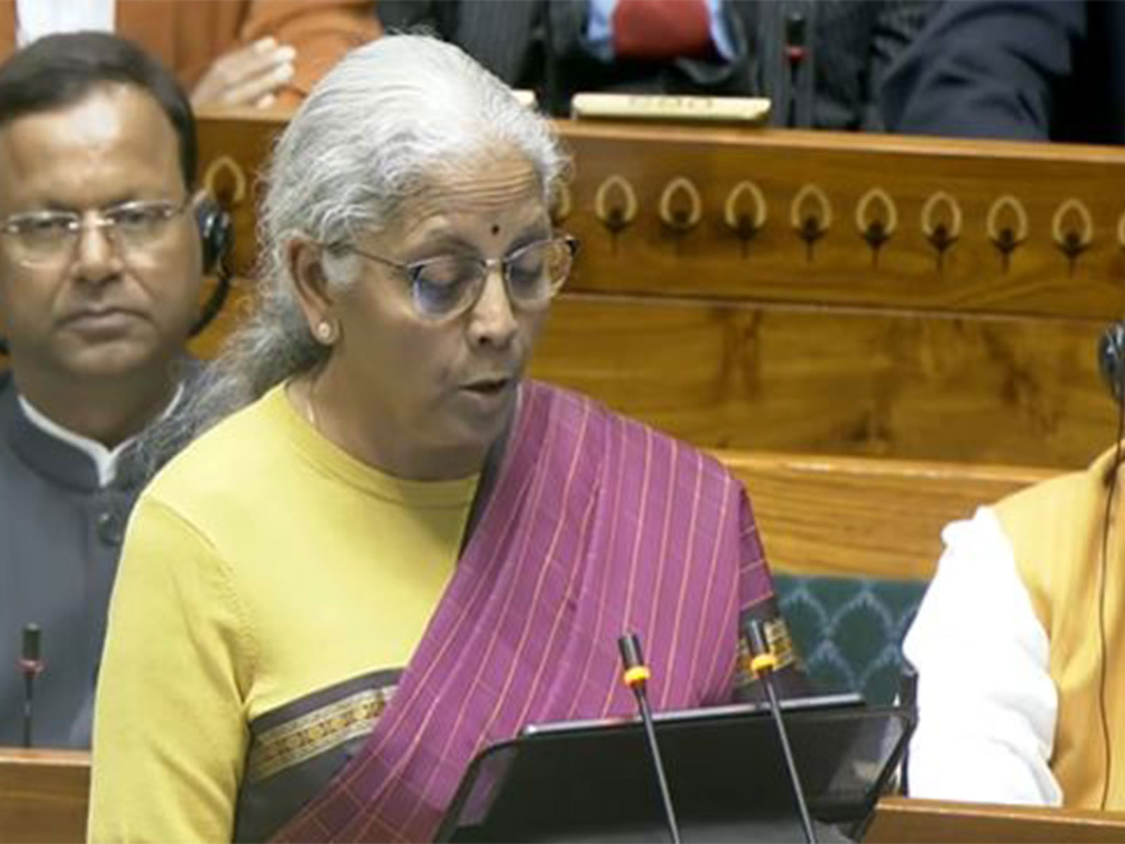 Union Finance Minister Nirmala Sitharaman (Photo/Sansad TV)