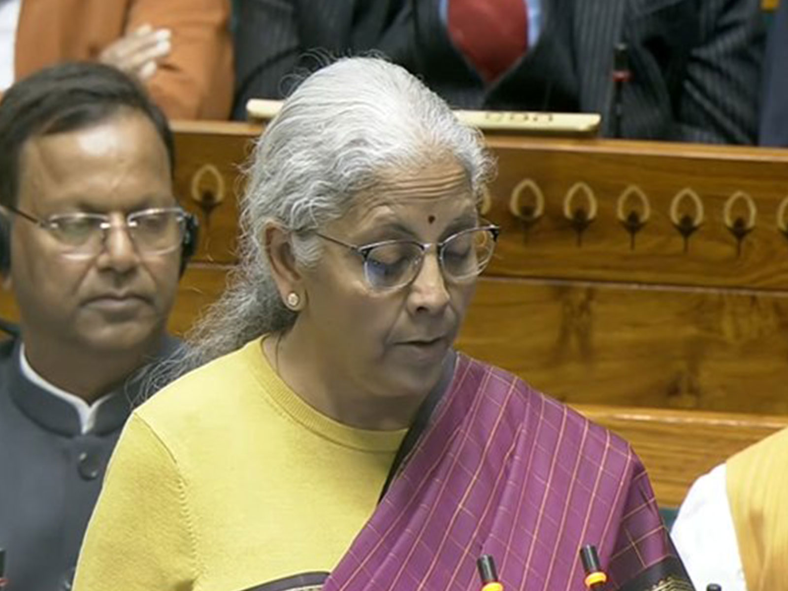 Union Finance Minister Nirmala Sitharaman (Photo/Sansad TV)