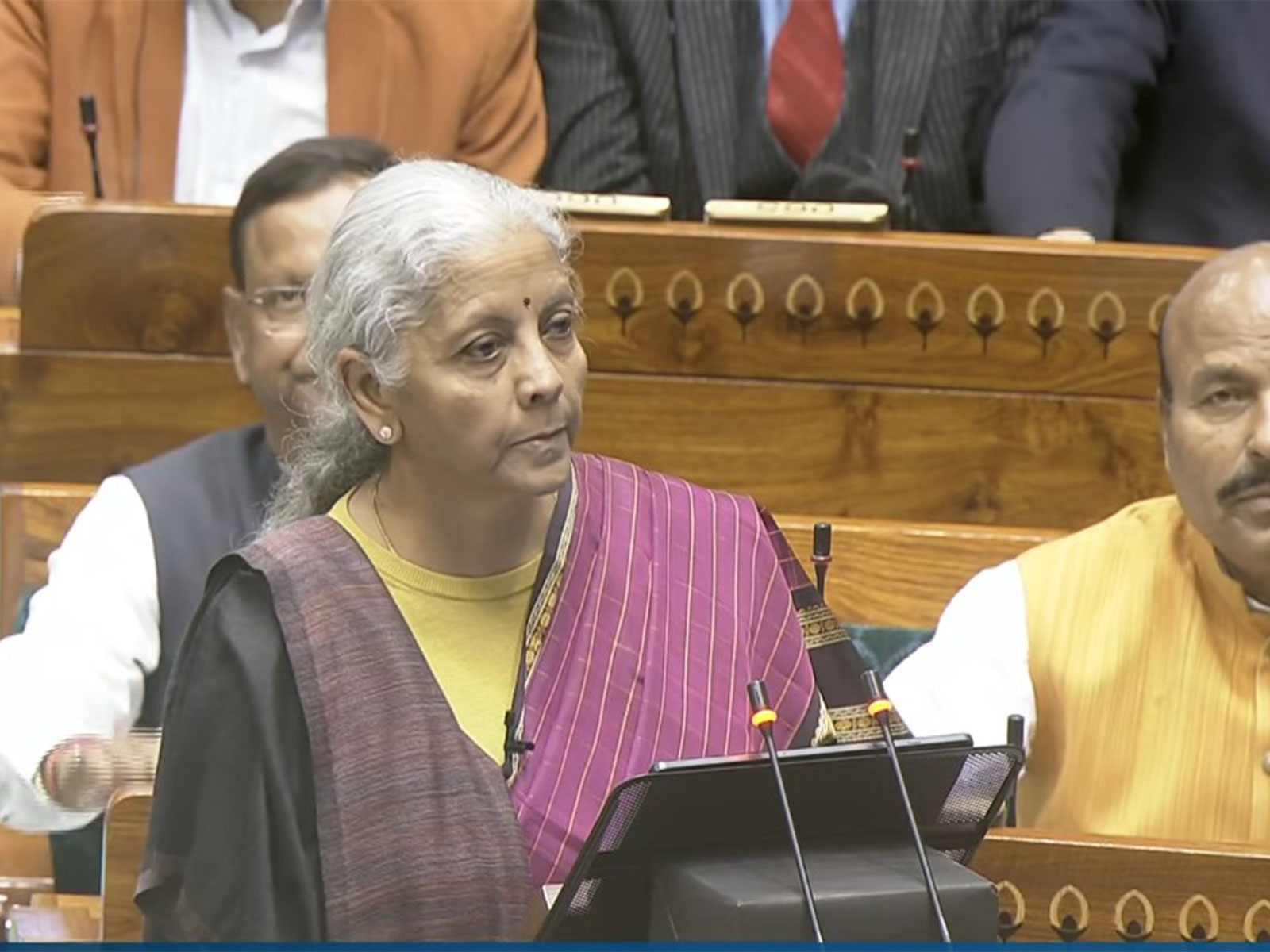 FM Nirmala Sitharaman (Photo-Sansad Tv)