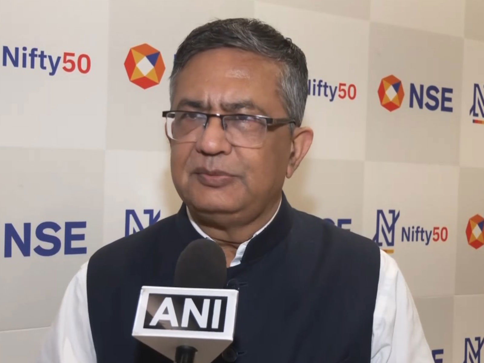 Ashish Chauhan, Managing Director and CEO of the National Stock Exchange (NSE) (Photo/ANI)