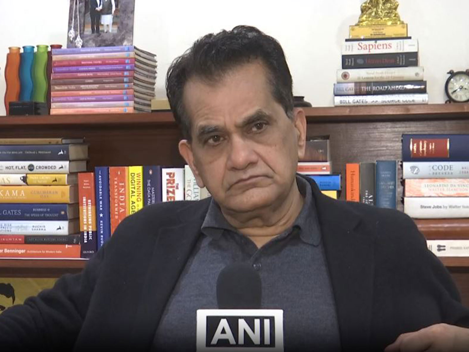 India's former G20 Sherpa and ex-NITI Aayog CEO Amitabh Kant. (Photo/ANI)