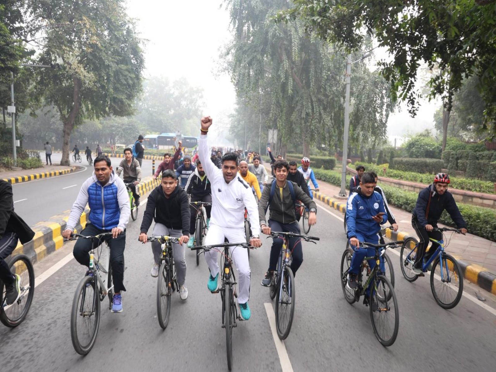 59th Fit India Sundays on Cycle unites nation. (Photo/SAI)