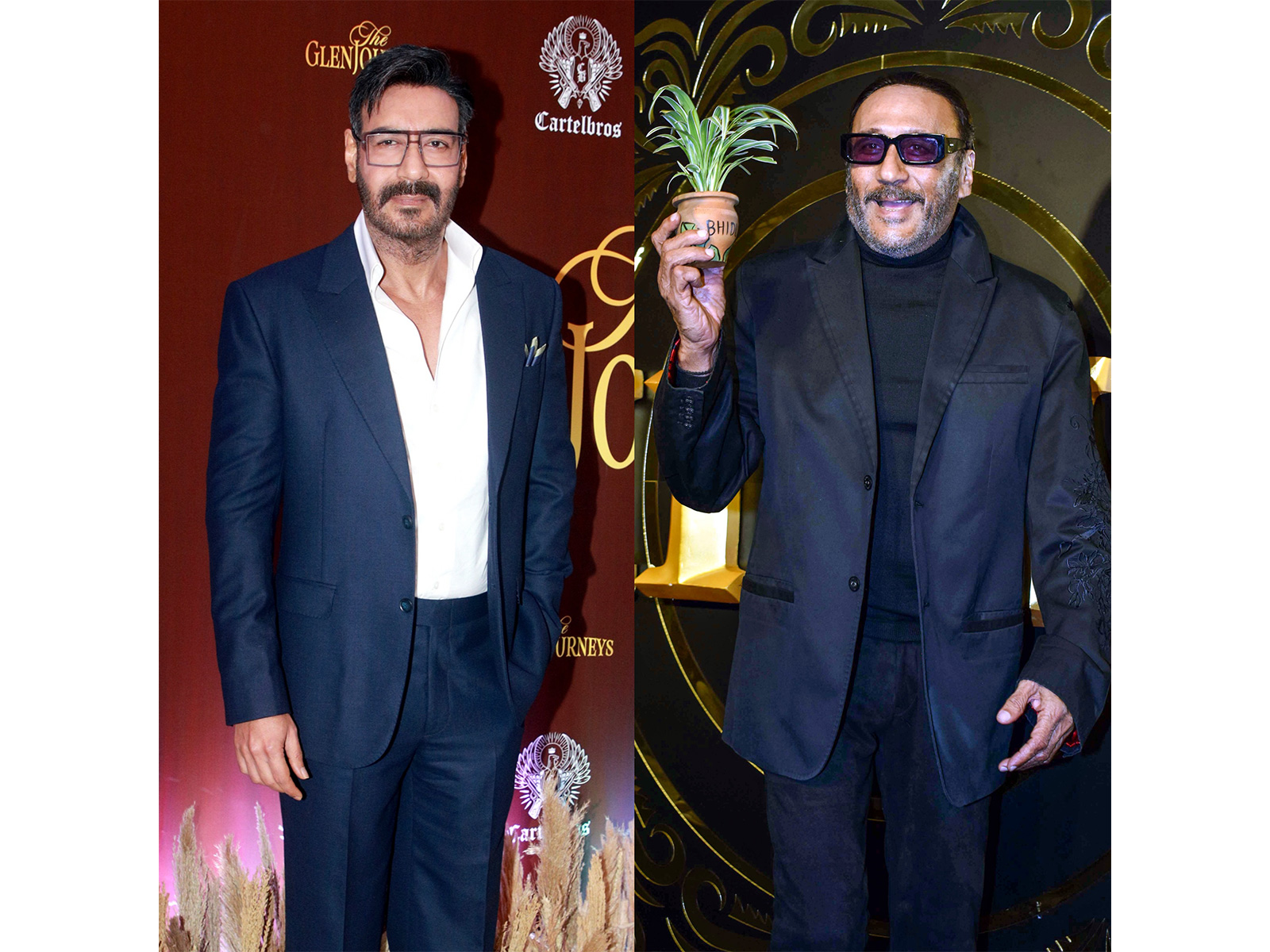 Ajay Devgn, Jackie Shroff (File photo/ANI)