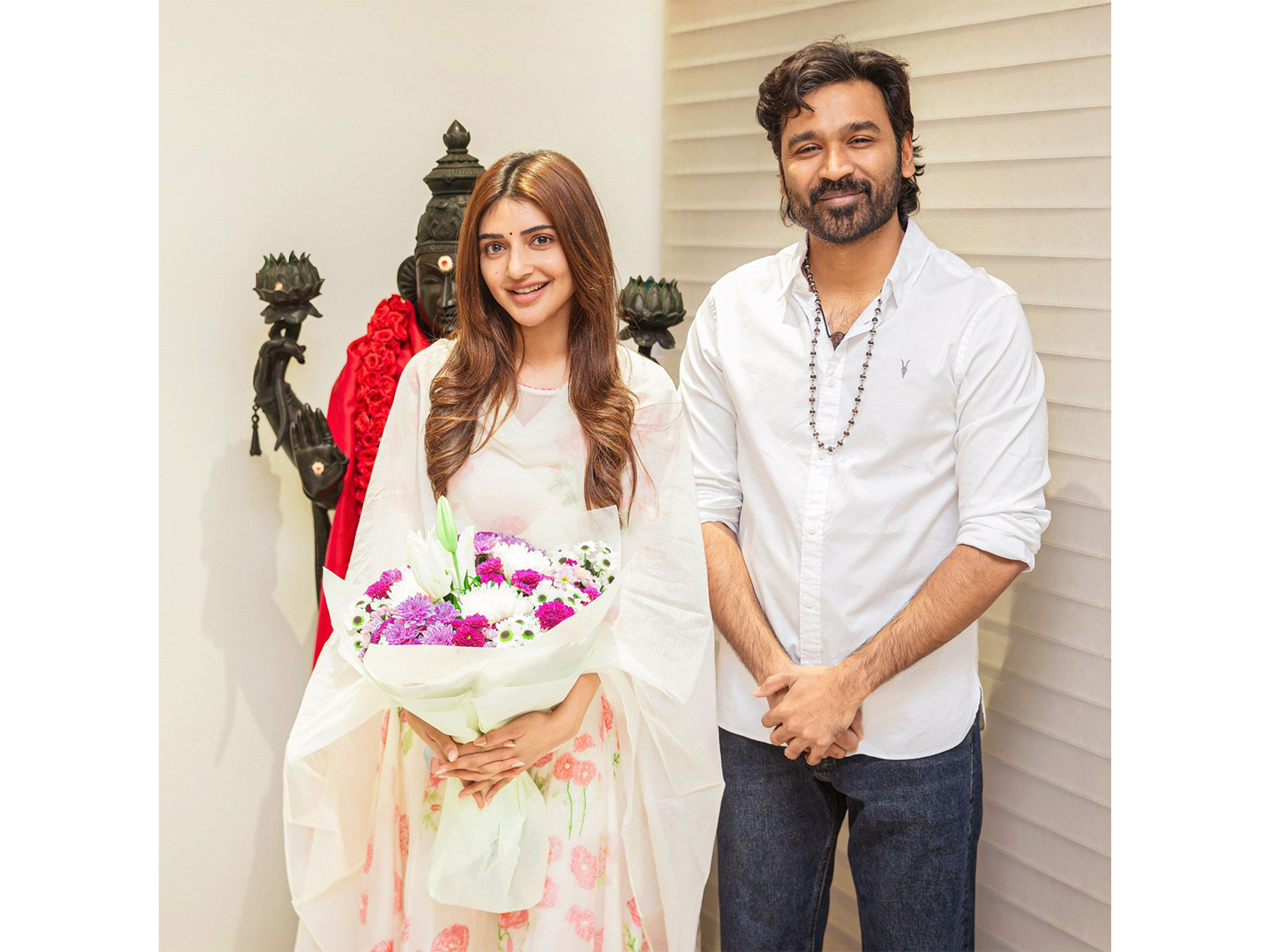 Sreeleela joins Dhanush for D55 (Photo/X@wunderbarfilms)