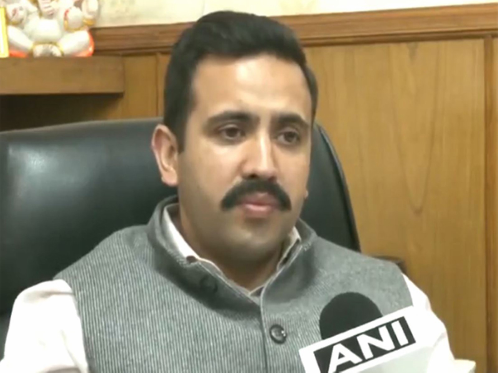 Himachal Pradesh Public Works Minister Vikramaditya Singh (File Photo/ANI)