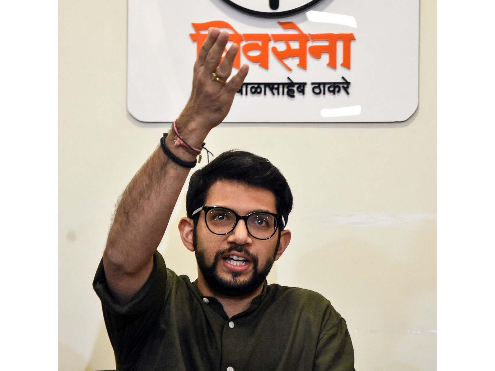 Shiv Sena (UBT) leader Aaditya Thackeray (File Photo/ANI)