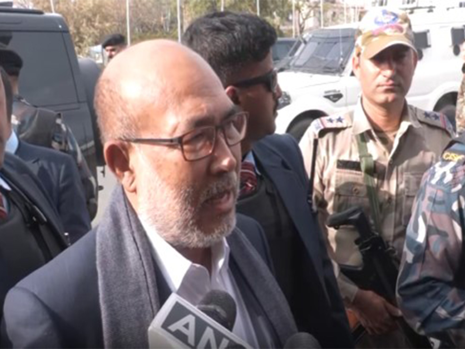 Former Manipur Chief Minister N Biren Singh (Photo/ANI)
