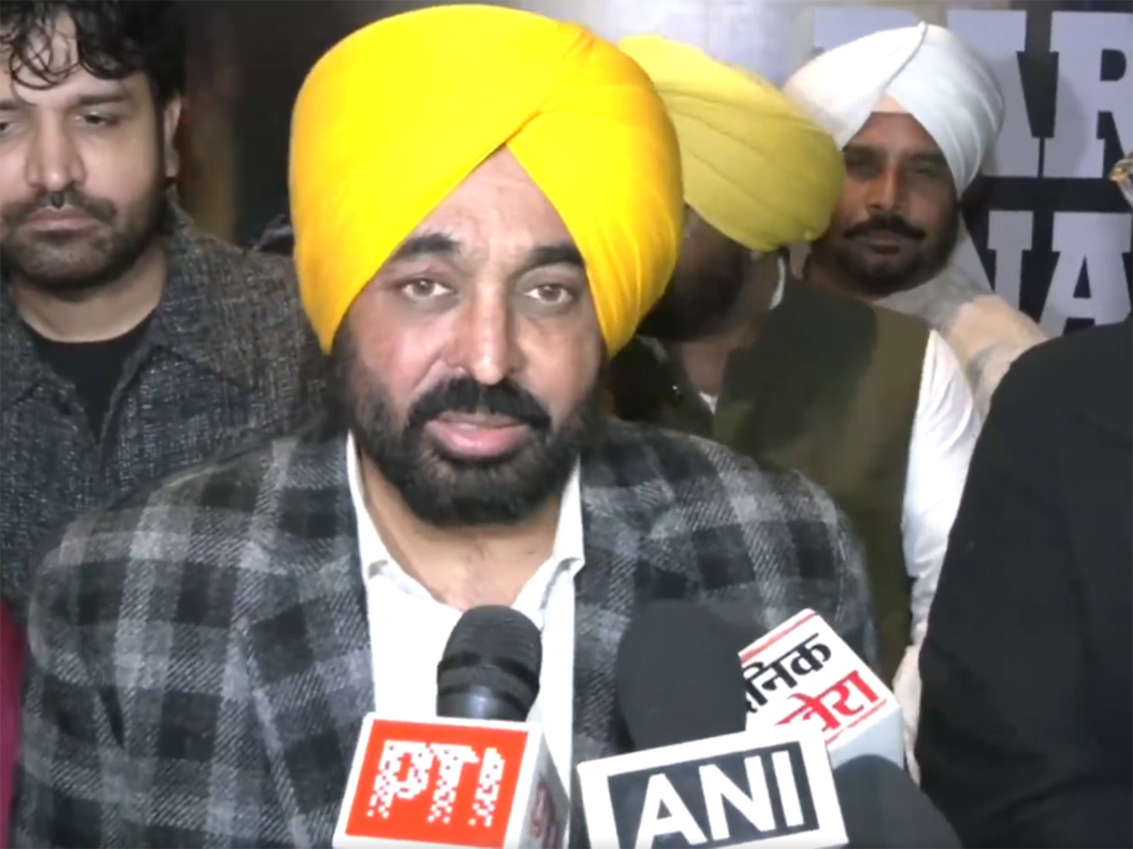 Punjab CM Bhagwant Mann (Photo/ANI)