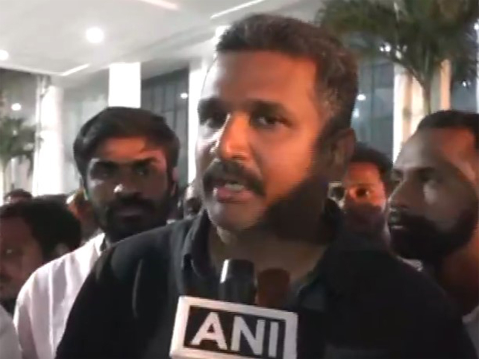 BRS spokesperson Manne Krishank (Photo/ANI)