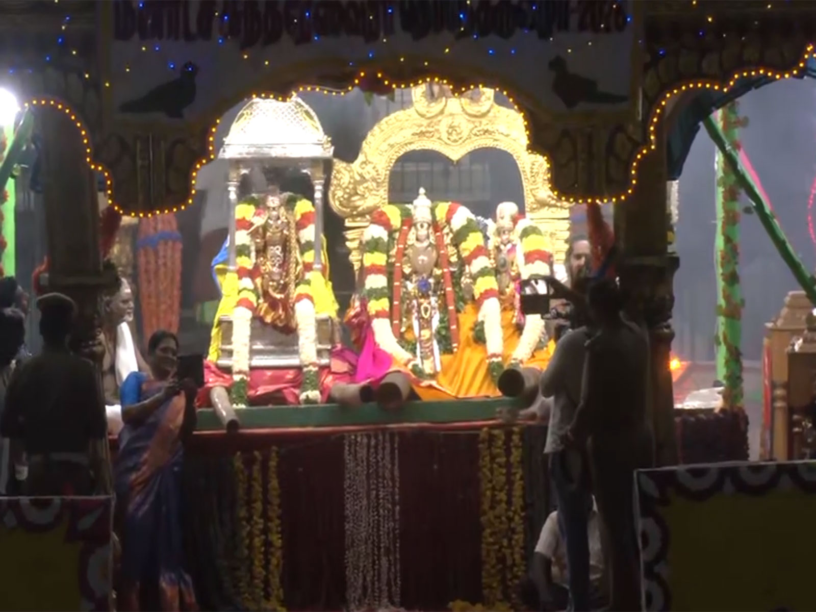 Meenakshi-Sundareswarar Float Festival at Mariamman Teppakulam (Photo/ANI)