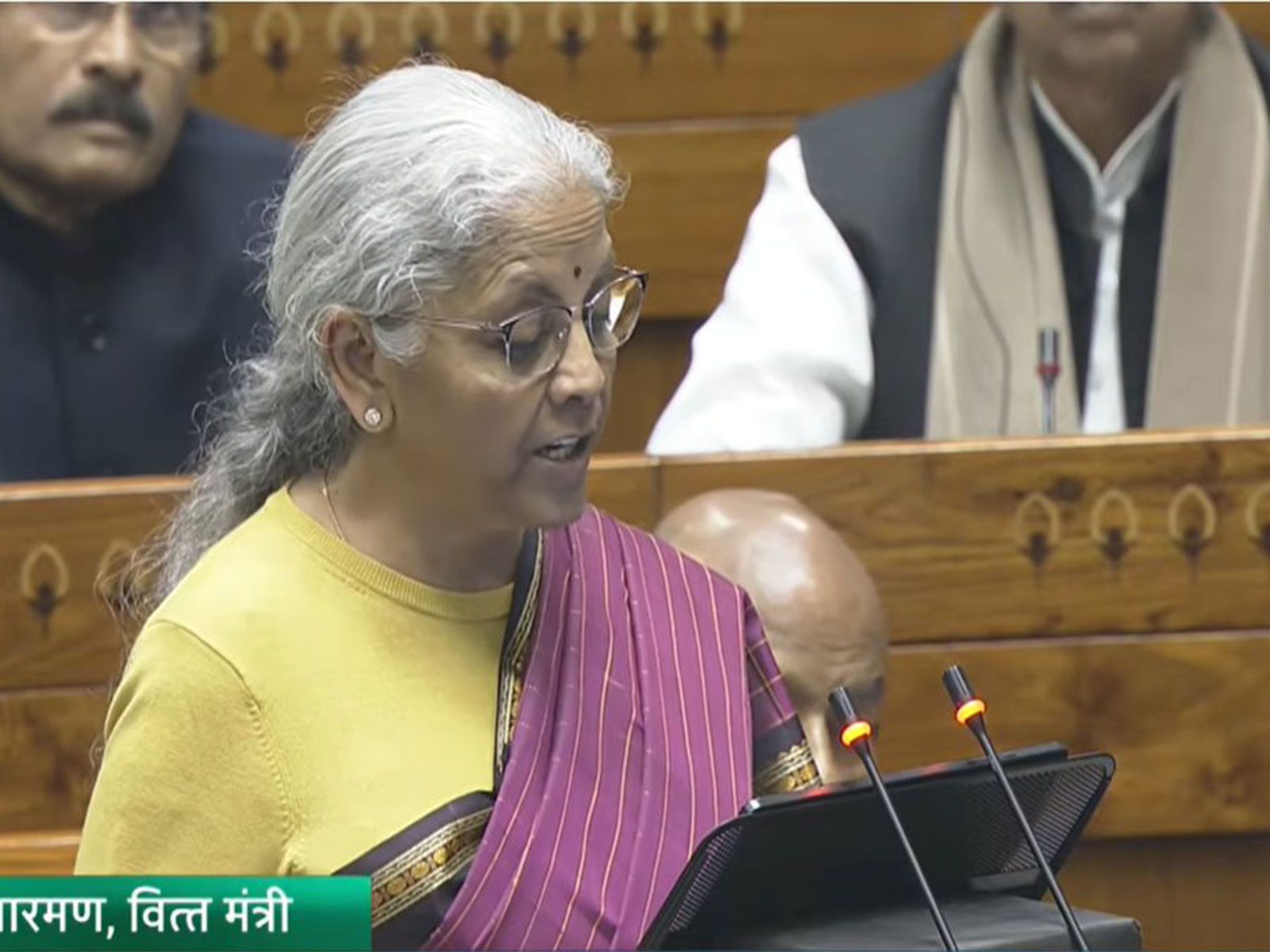 Finance Minister Nirmala Sitharaman (File Photo/SansadTV)