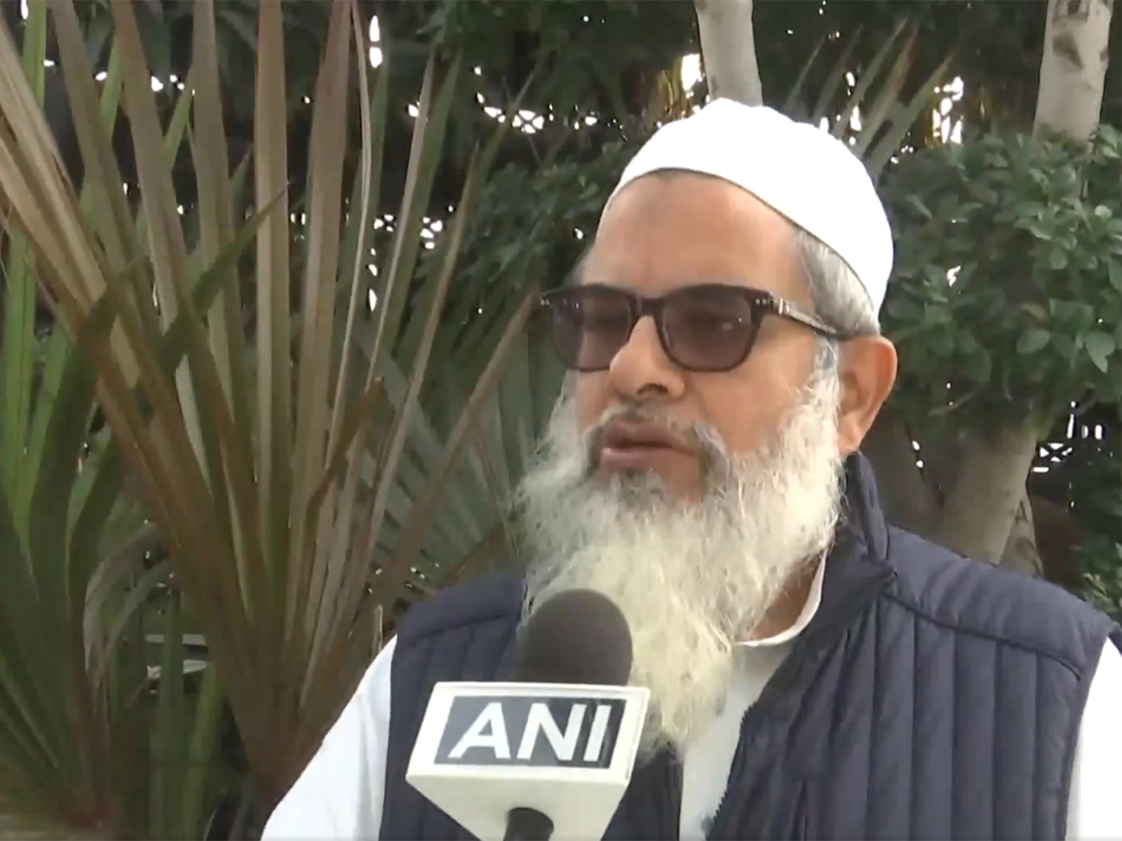 Jamiat Ulama-i-Hind president Maulana Mahmood Madani. (Photo/ANI)
