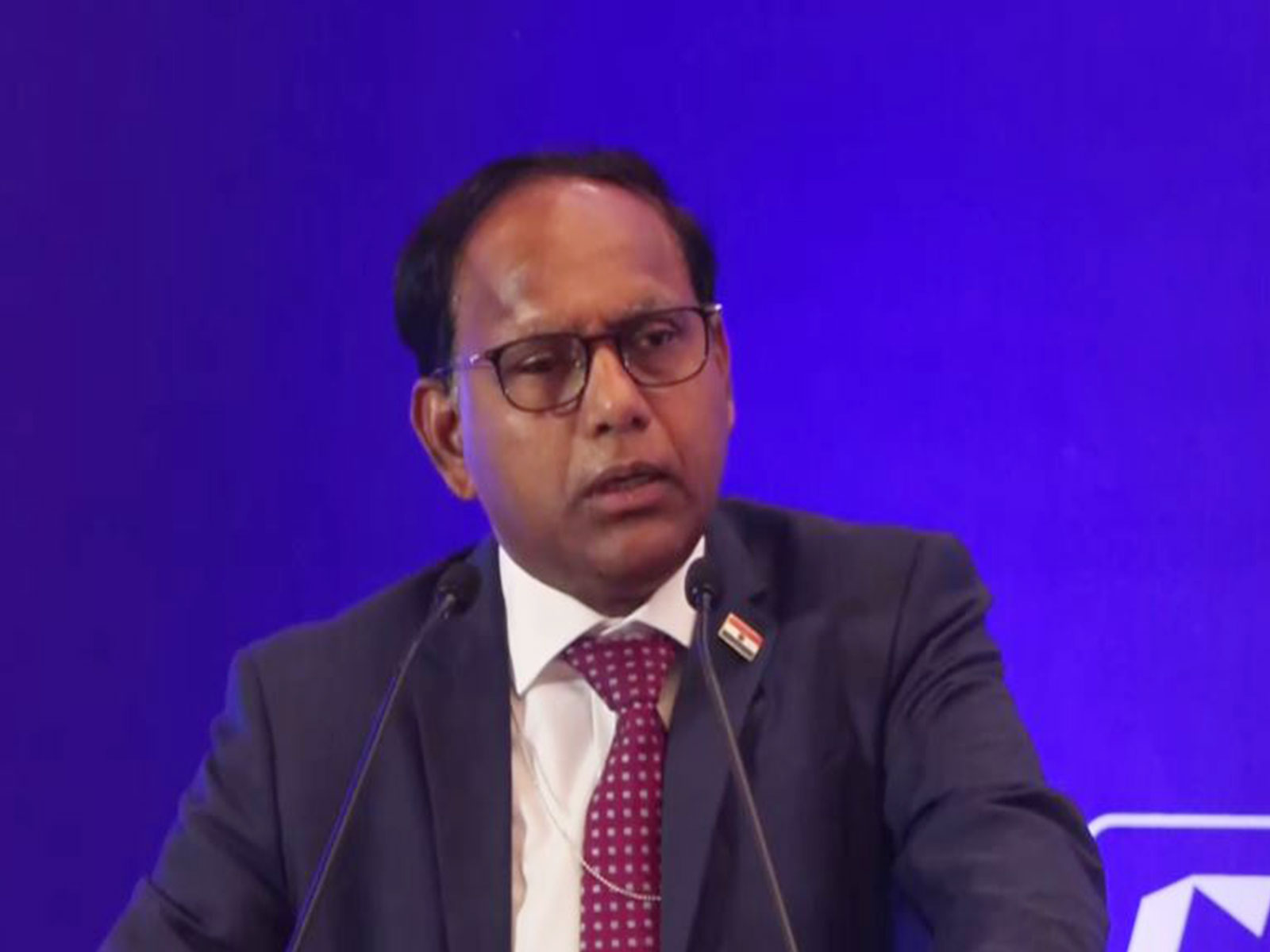 M. Nagaraju, Secretary, Department of Financial Services. (Photo: ANI) 