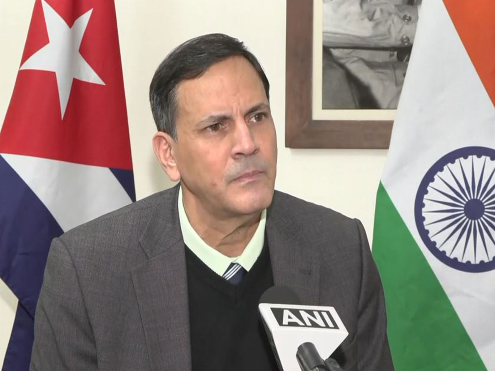 Juan Carlos Marsan Aguilera, Ambassador of Cuba In India (File Photo/ANI)