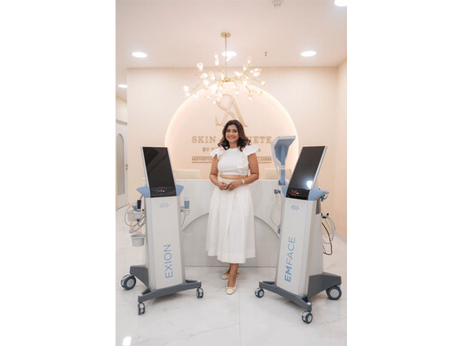 Dr. Sonal Khade Ahuja, Founder of Skin Aesthete with EMFACE & EXION Devices by BTL Aesthetics