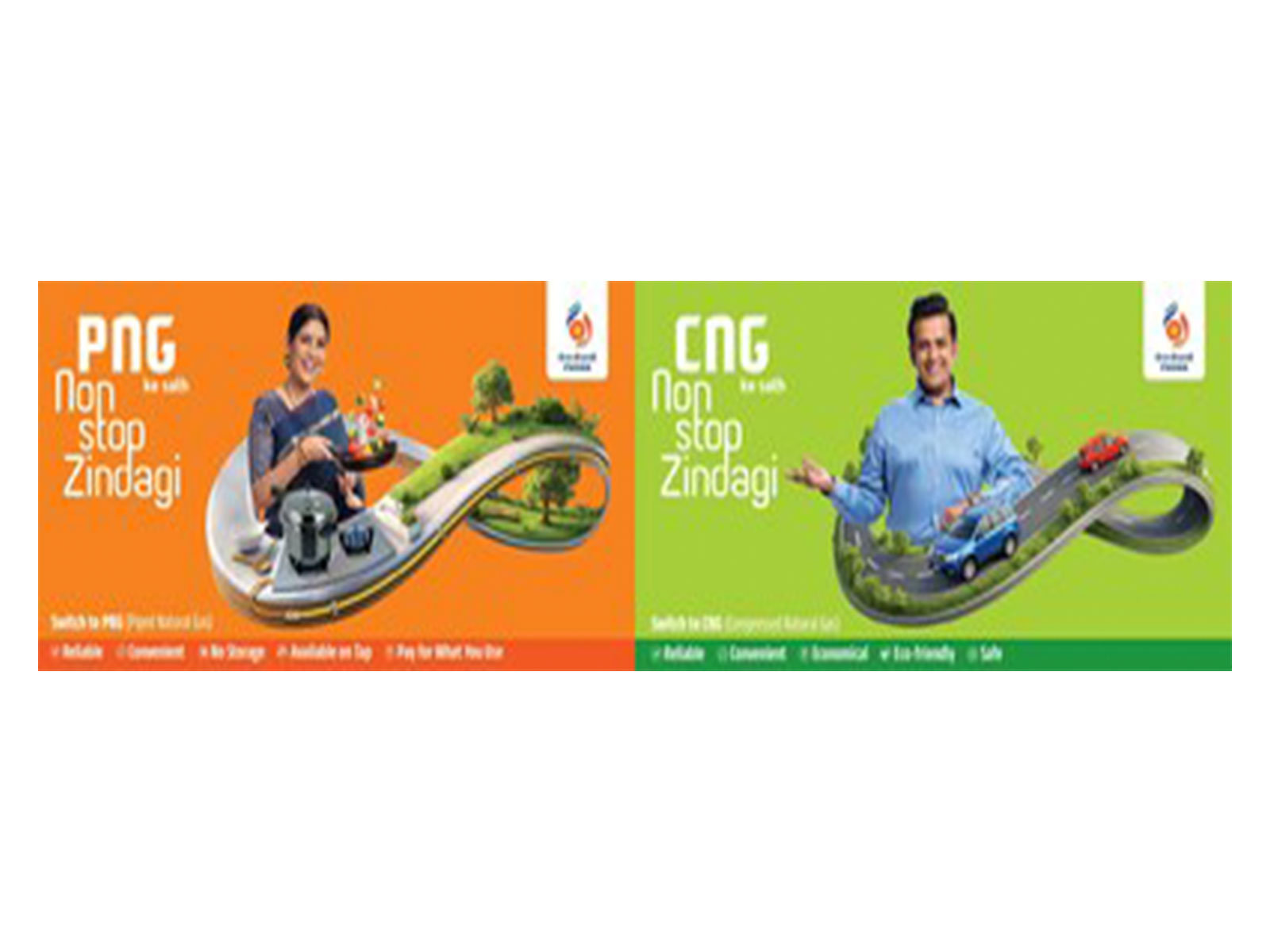 Brand ambassadors Sakshi Tanwar and Ravi Kishan feature in PNGRB's 'Non-Stop Zindagi' consumer awareness campaign
