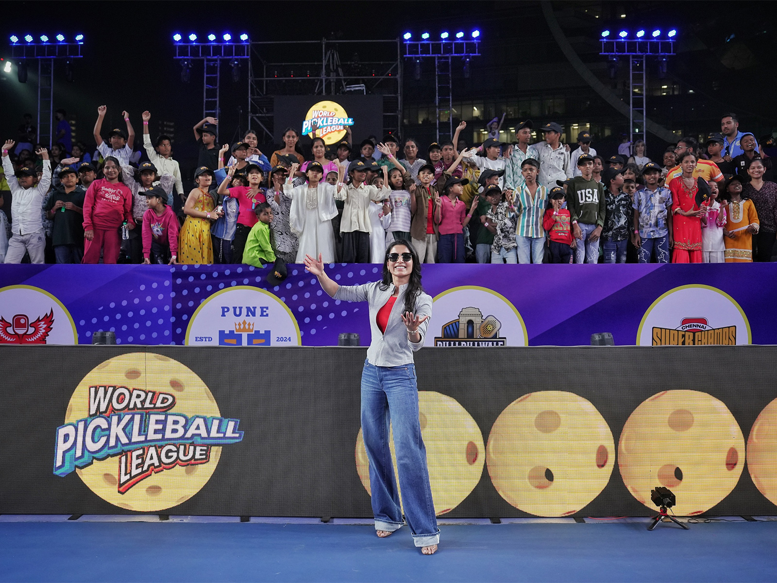 Chennai Super Champs owner Samantha Ruth Prabhu. (Photo/WPBL)