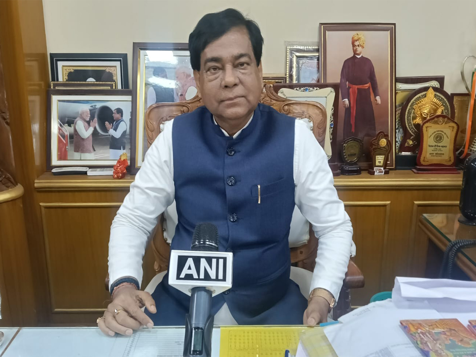 Agartala Mayor Dipak Majumder (Photo/ANI)