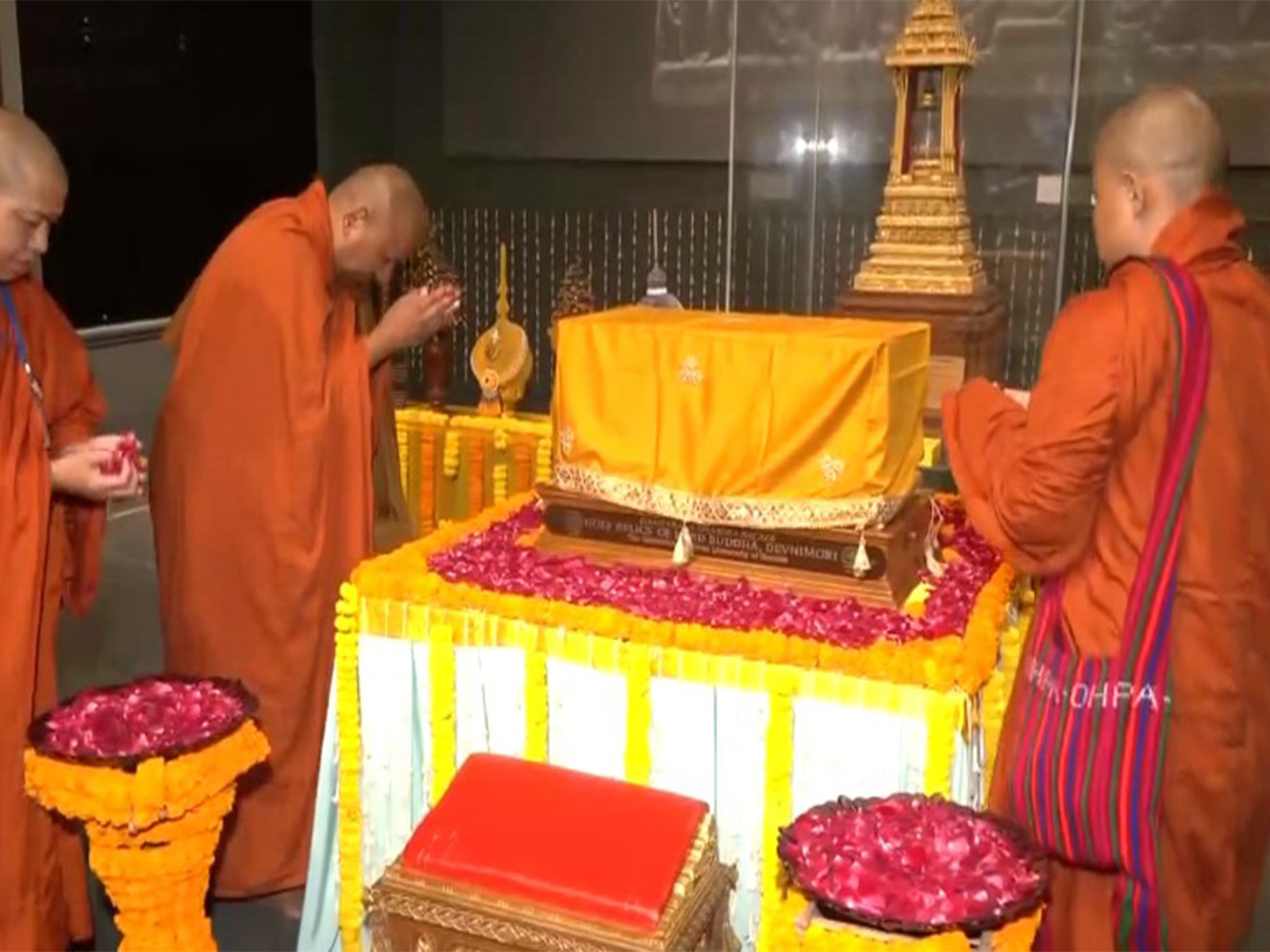 Sacred Devnimori Relics of Lord Buddha (Photo/ANI)