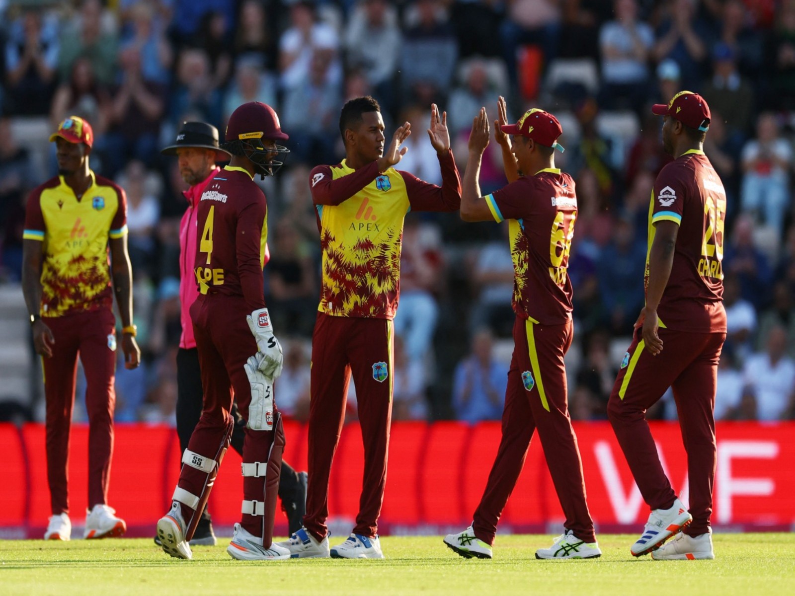 West Indies cricket team. (Photo: Reuters)