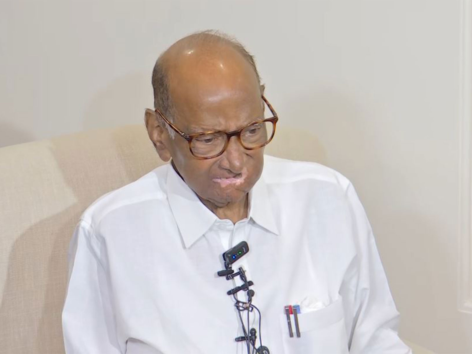NCP (SCP) chief Sharad Pawar (Photo/ANI)