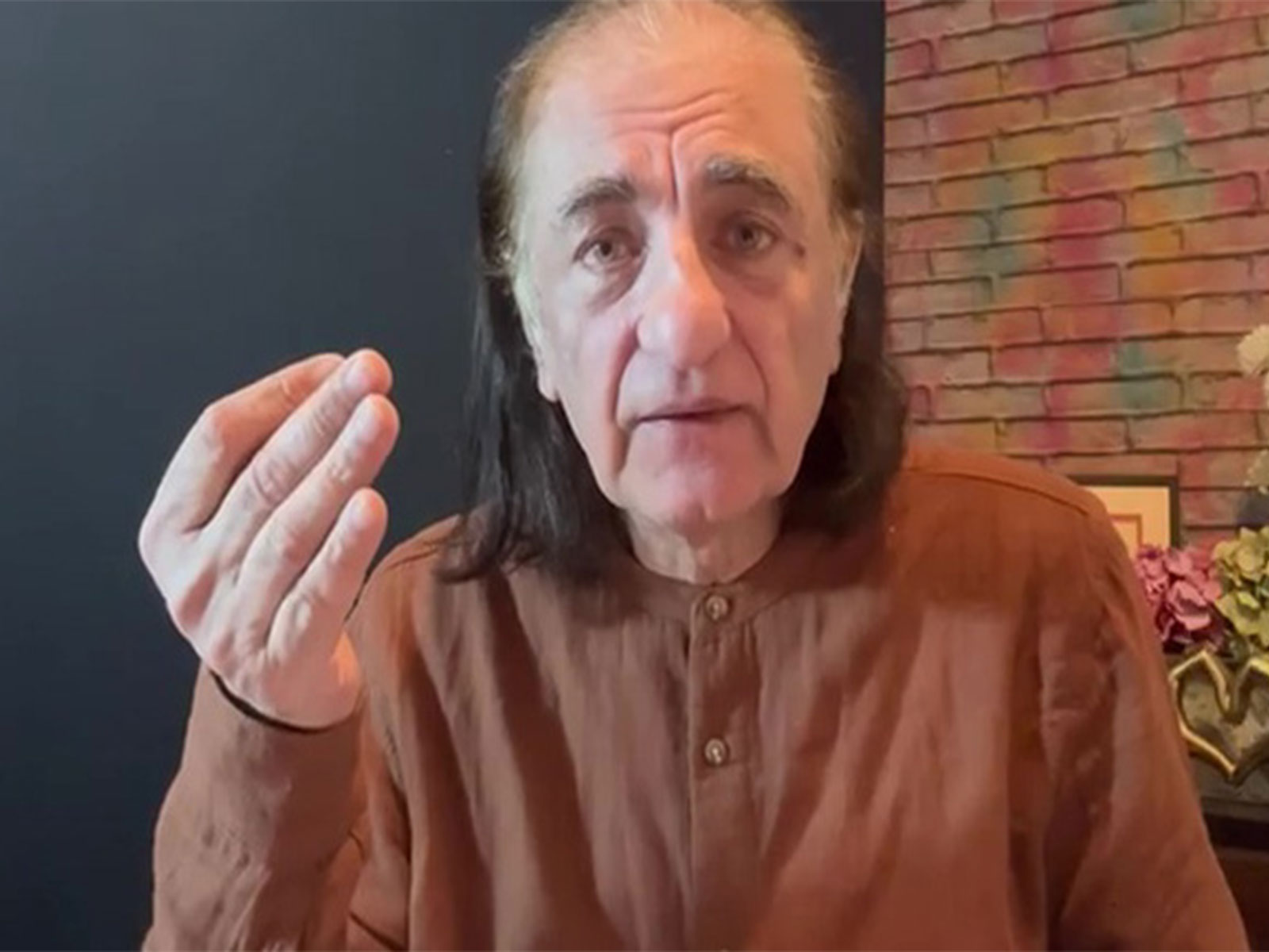 Political activist from Pakistan-occupied Jammu and Kashmir (PoJK), Amjad Ayub Mirza (Photo/ANI)