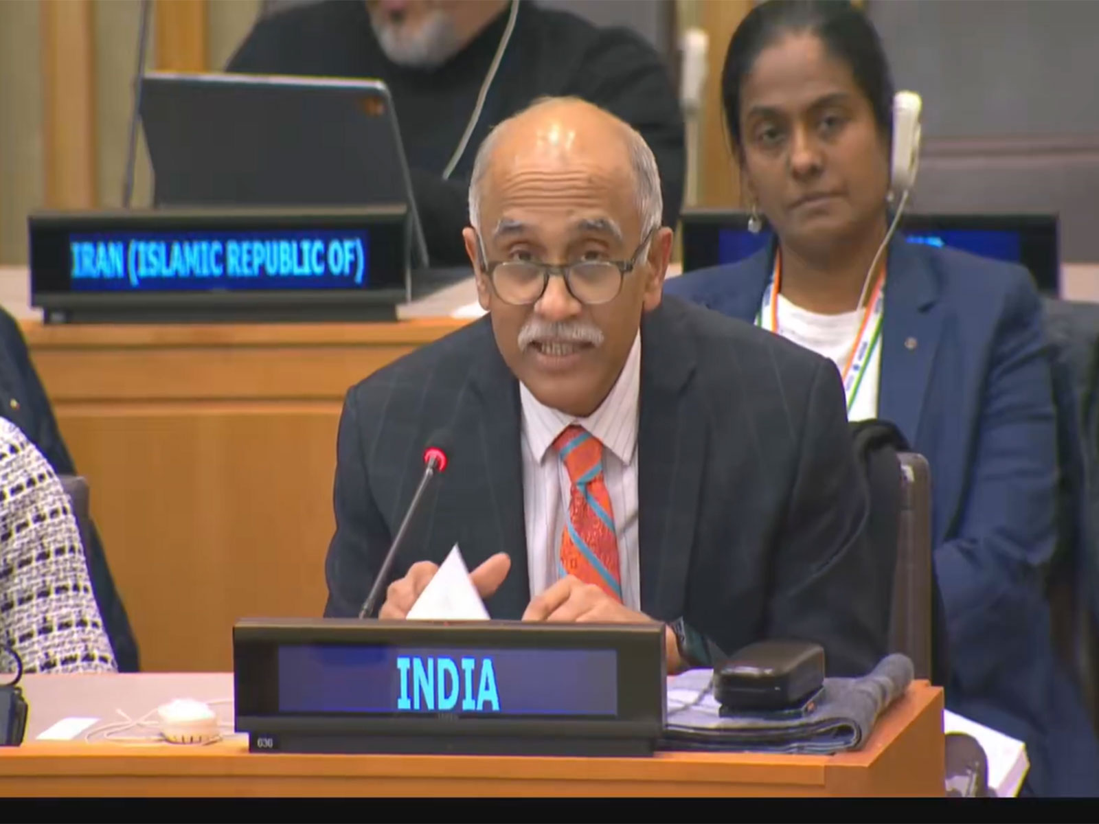 Permanent Representative of India to the United Nations, New York, Parvathaneni Harish (Photo: X@IndiaUNNewYork)
