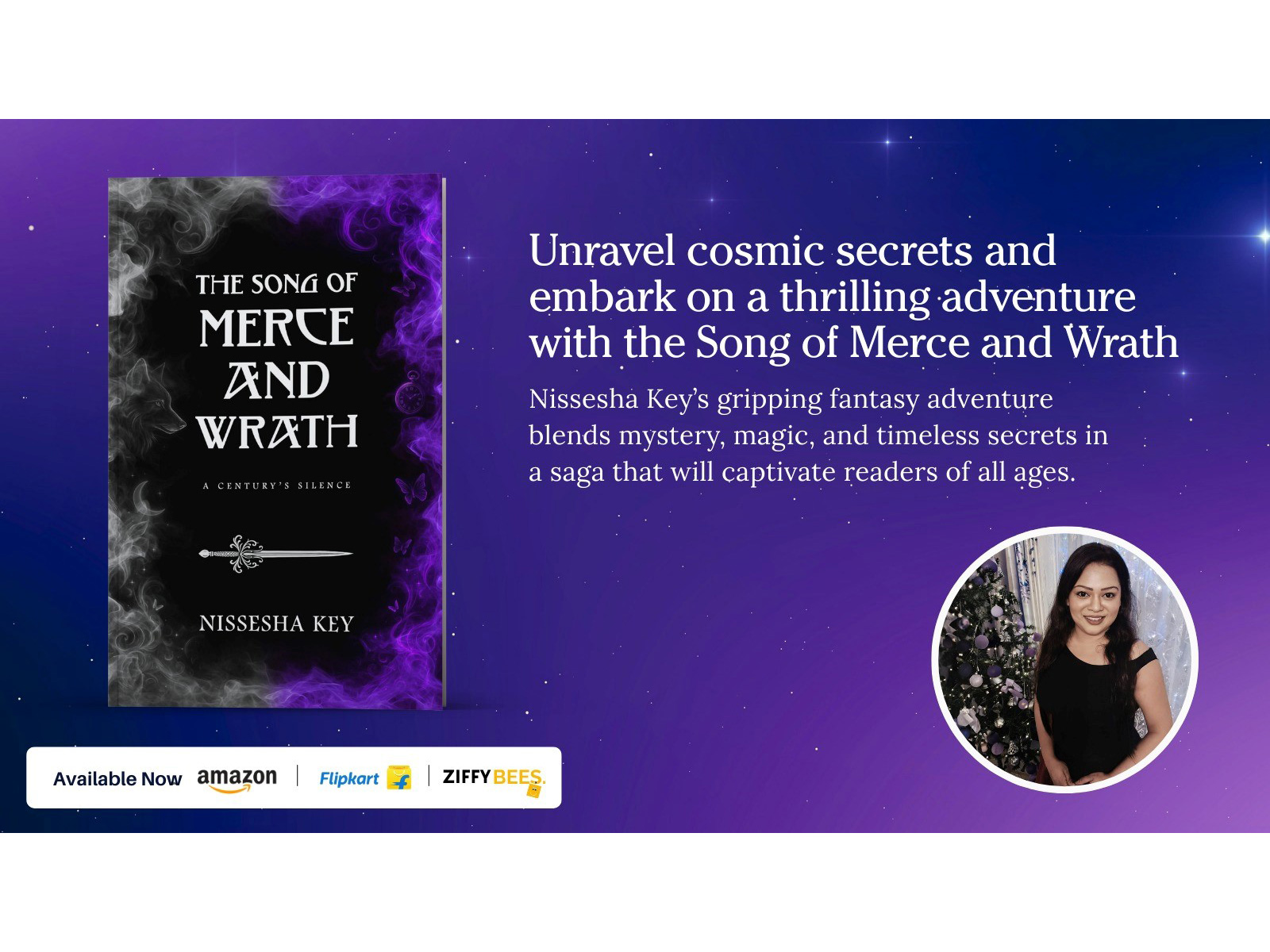 Epic New Fantasy Adventure "The Song of Merce and Wrath: A Century's Silence" Unveils a World of Secrets, Magic, and Mystery