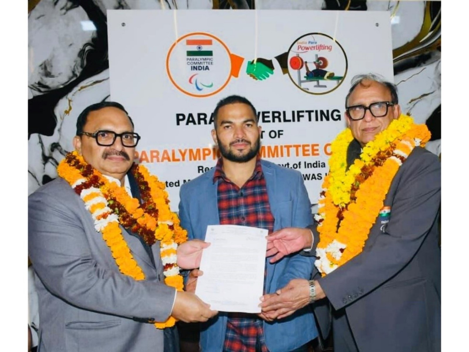 India Para Powerlifting Strengthens Athlete Development with Yogesh Shelly's Appointment, Office Launched by JP Singh and SP Sangwan