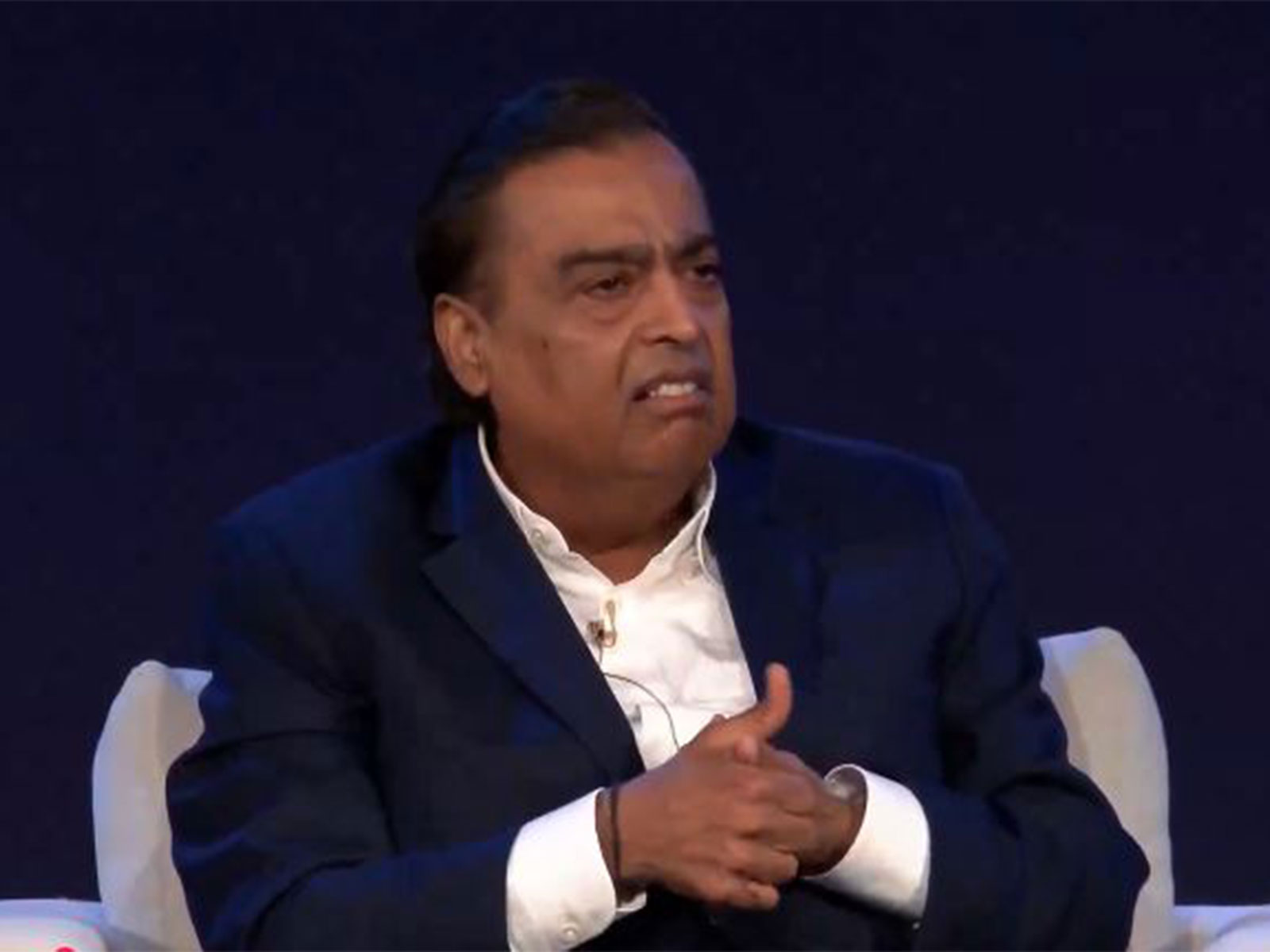 Reliance Industries Chairman and Managing Director Mukesh Ambani (Image: YouTube/Reliance Updates)