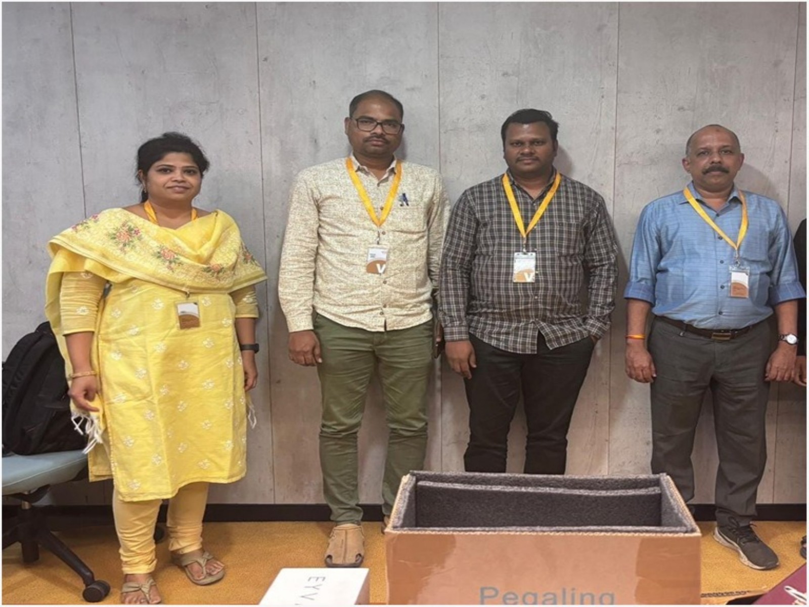 Drugs Control Administration raid at Ranga Reddy. (Photo/ANI)