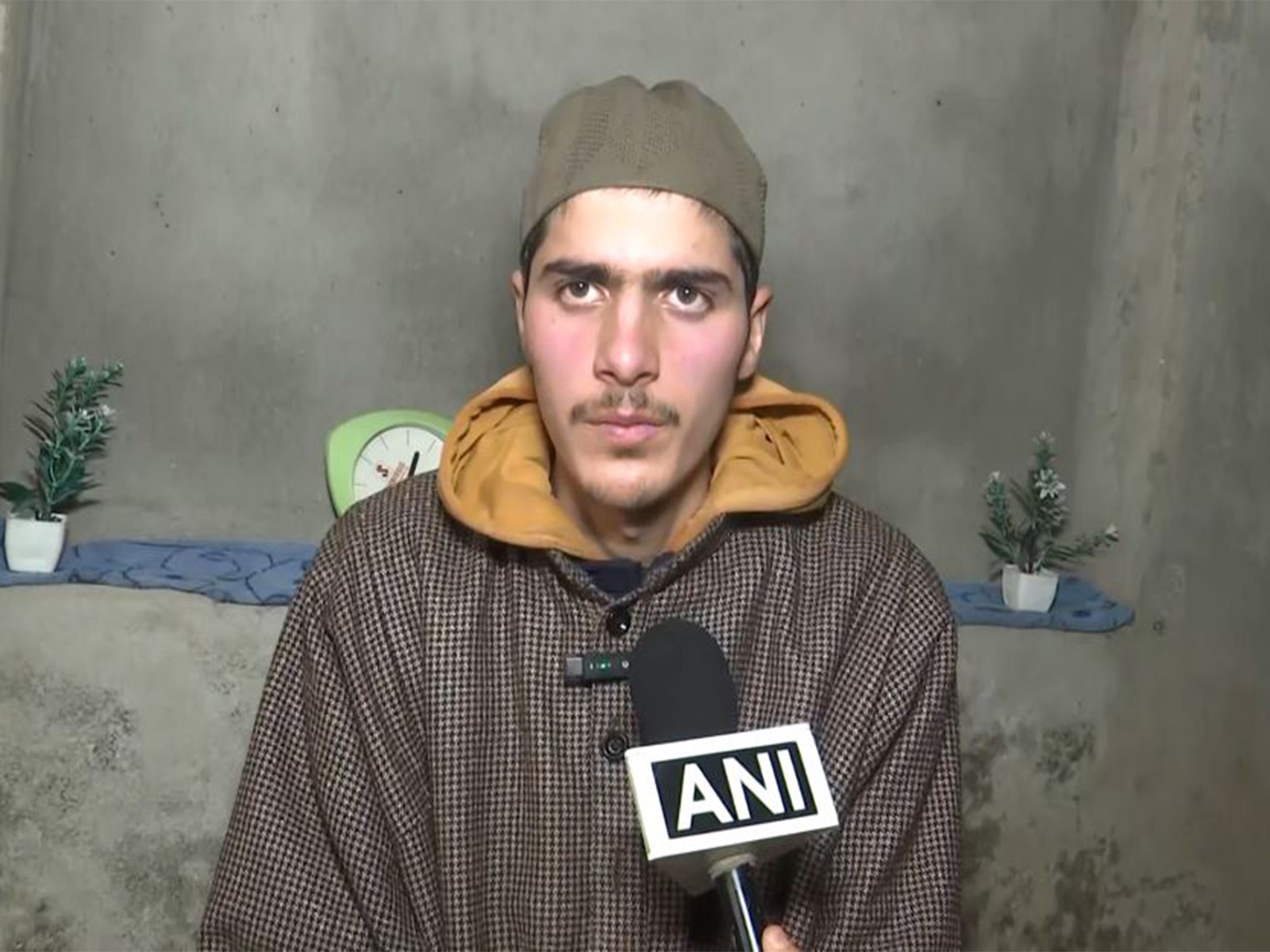 Pulwama student Sahil Shafi. (Photo/ANI)