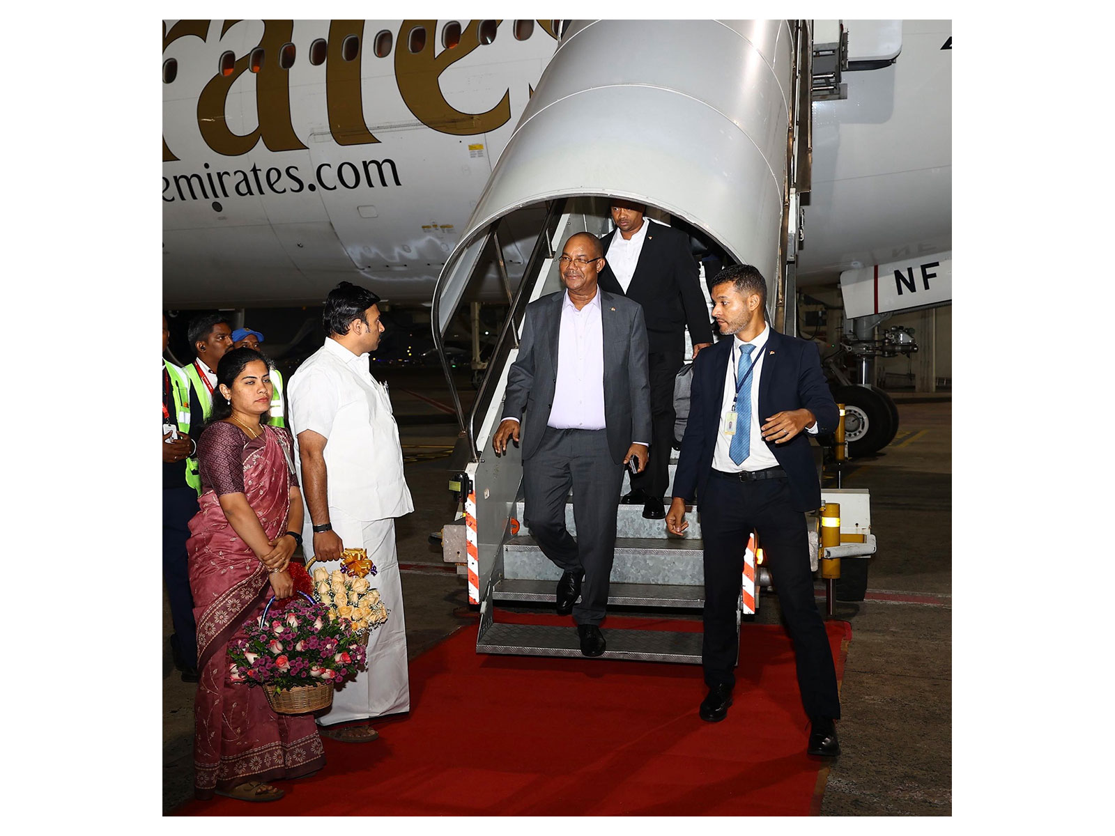 President Patrick Herminie of Seychelles (Photo: X@MEAIndia)