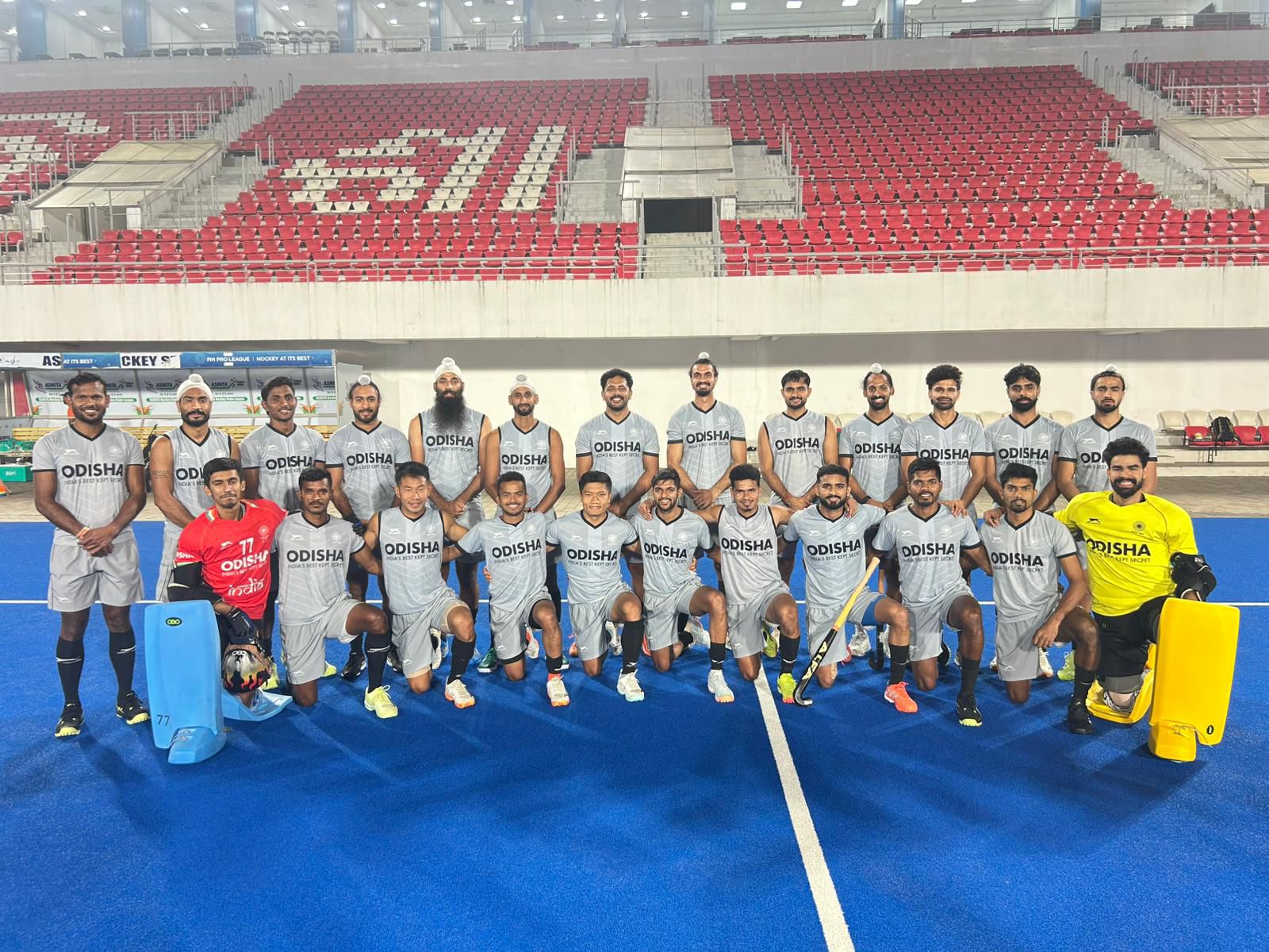 Indian men's hockey team. (Photo: HI Media)