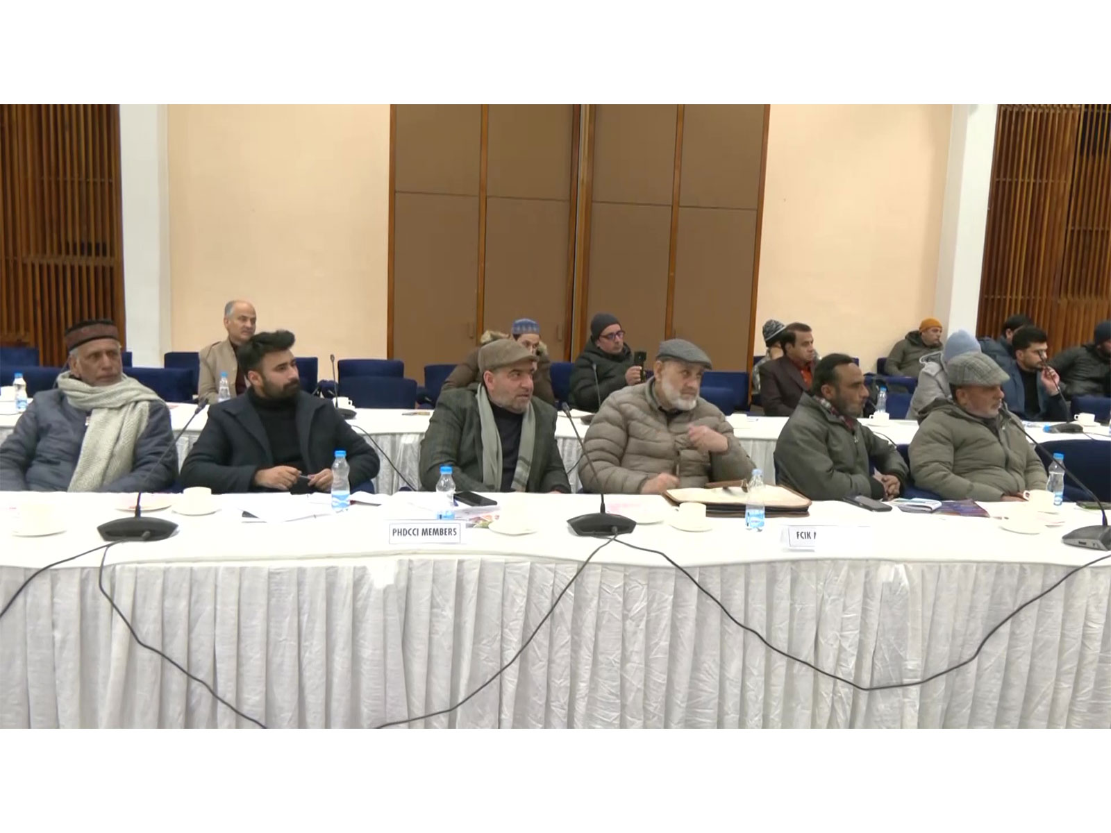 National Vendor Development Programme on Public Procurement Policy in the Kashmir Valley (Photo/ANI)