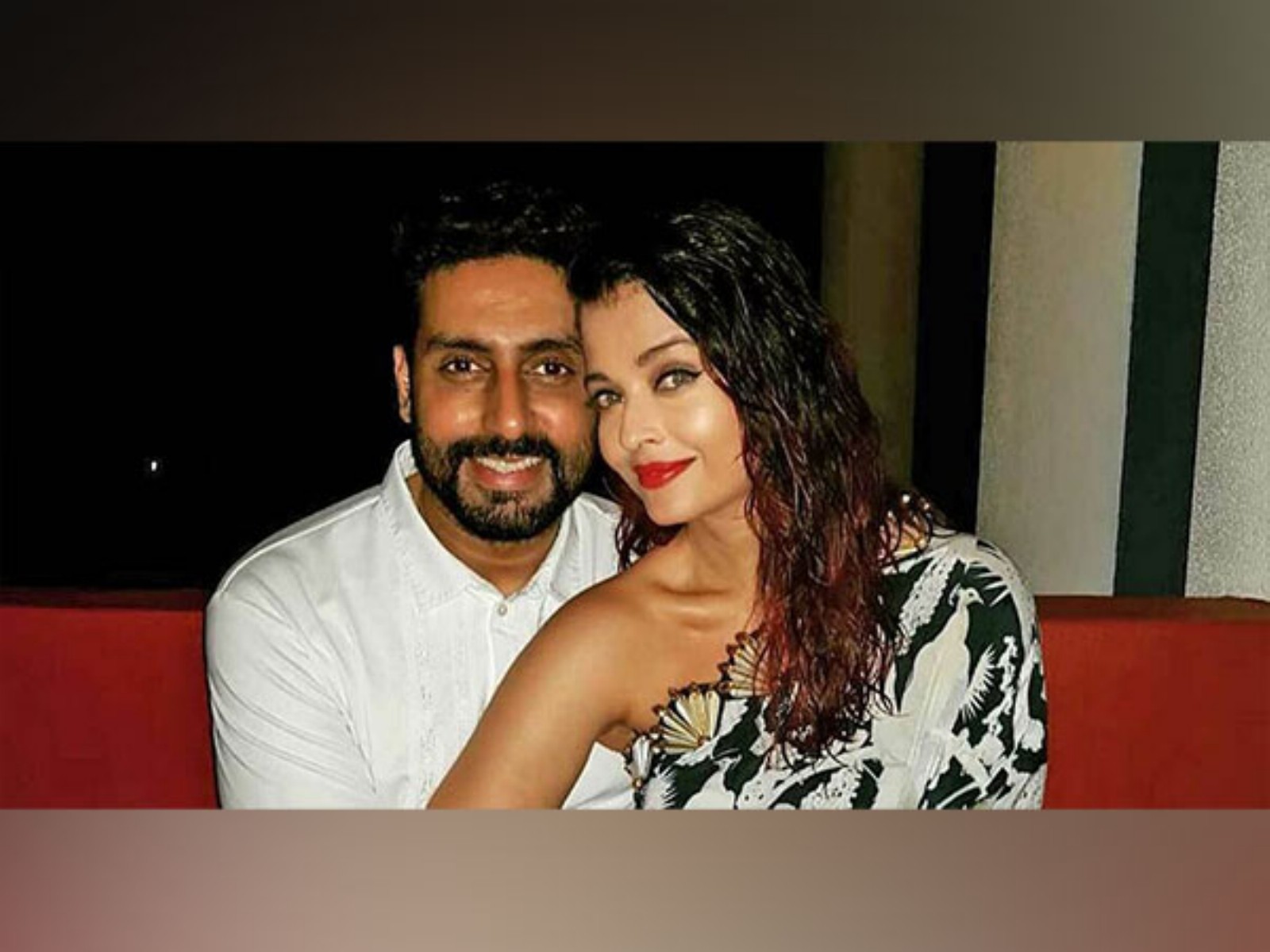 Couple Aishwarya Rai Bachchan and Abhishek Bachchan (Image source: Abhishek's Instagram)