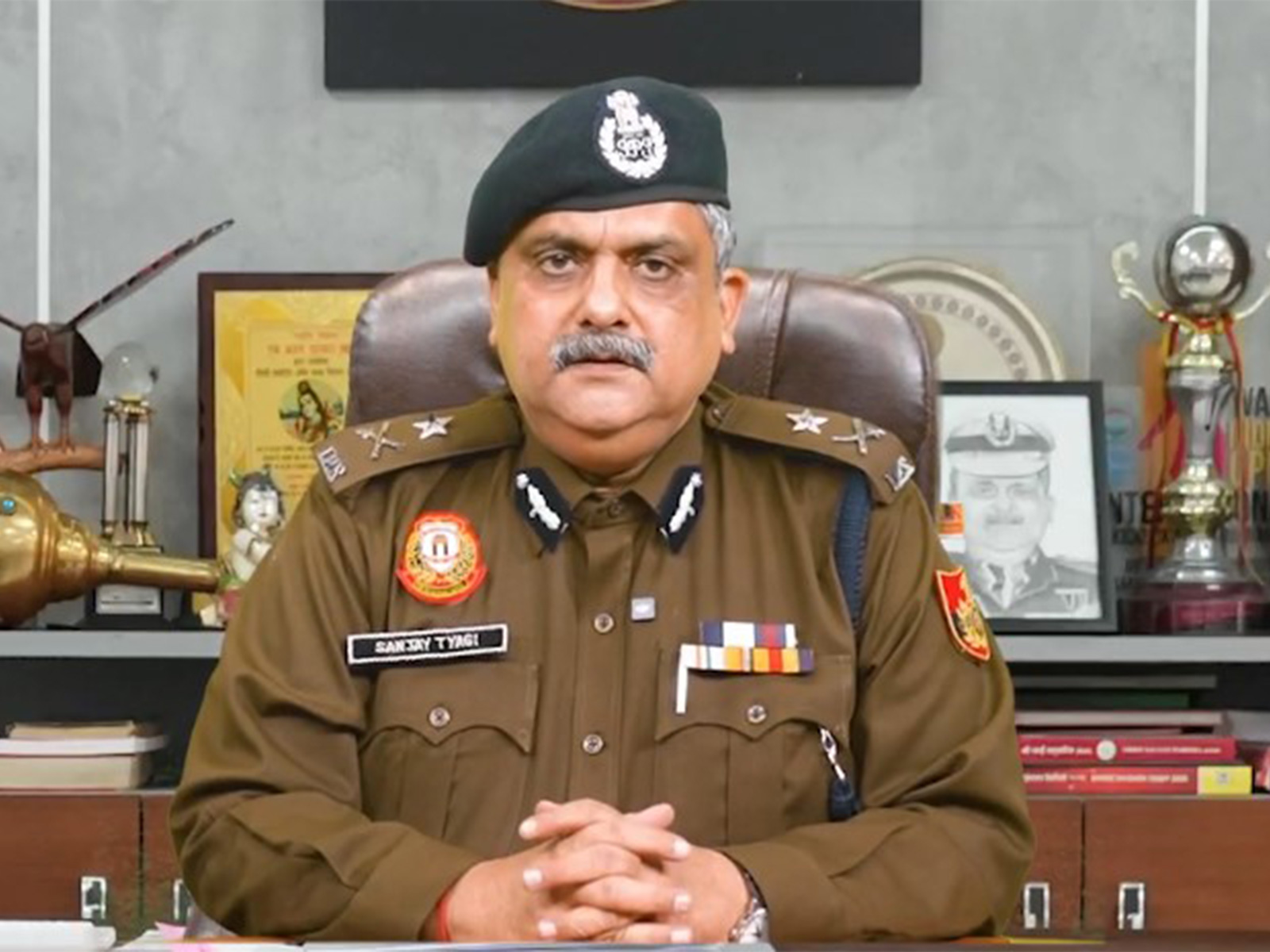 Delhi Police PRO Sanjay Tyagi (Photo: ANI)
