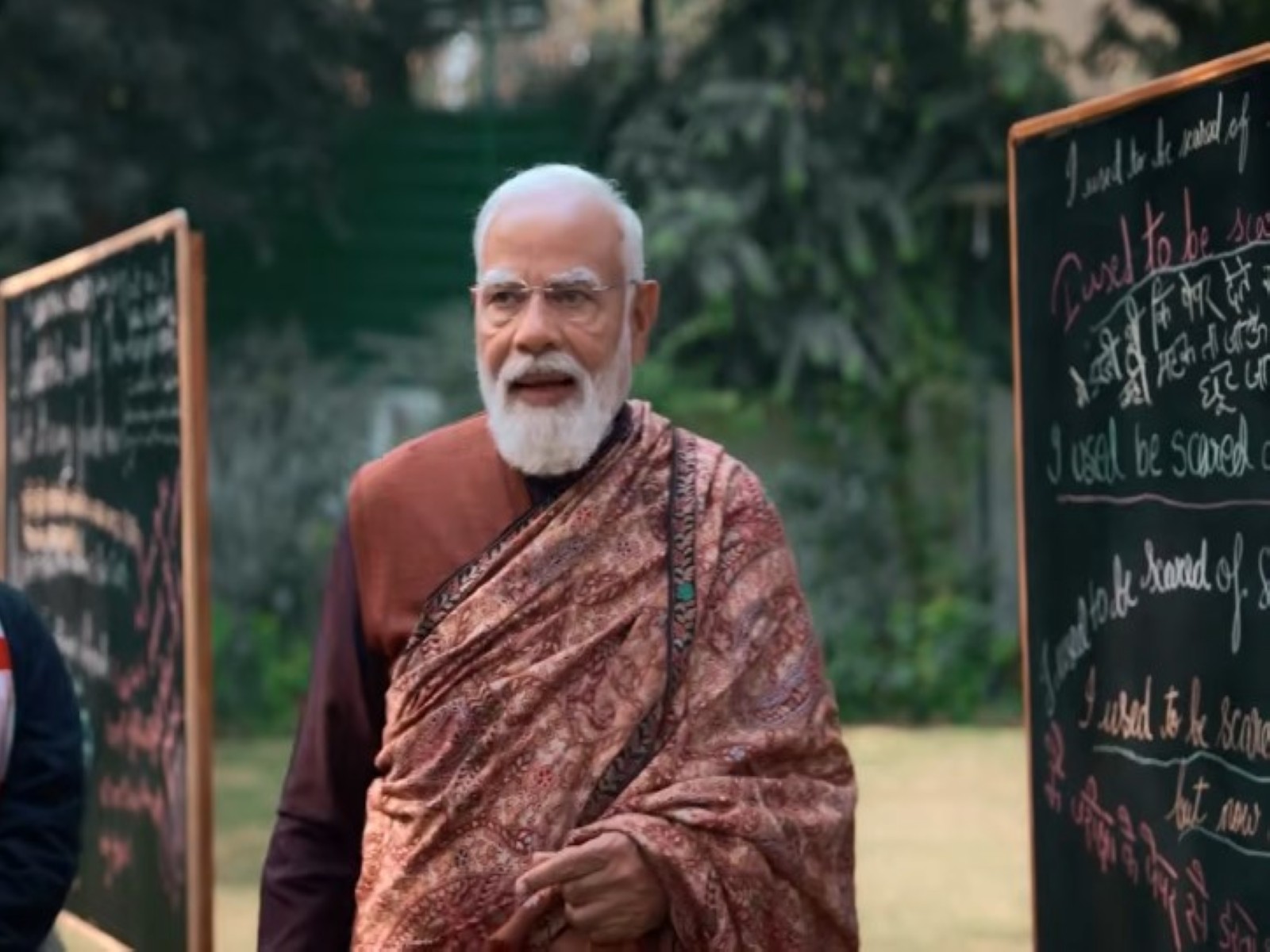 PM Narendra Modi interacts with students during the 9th edition of 'Pariksha pe Charcha'. (Photo/PMModiYoutube)